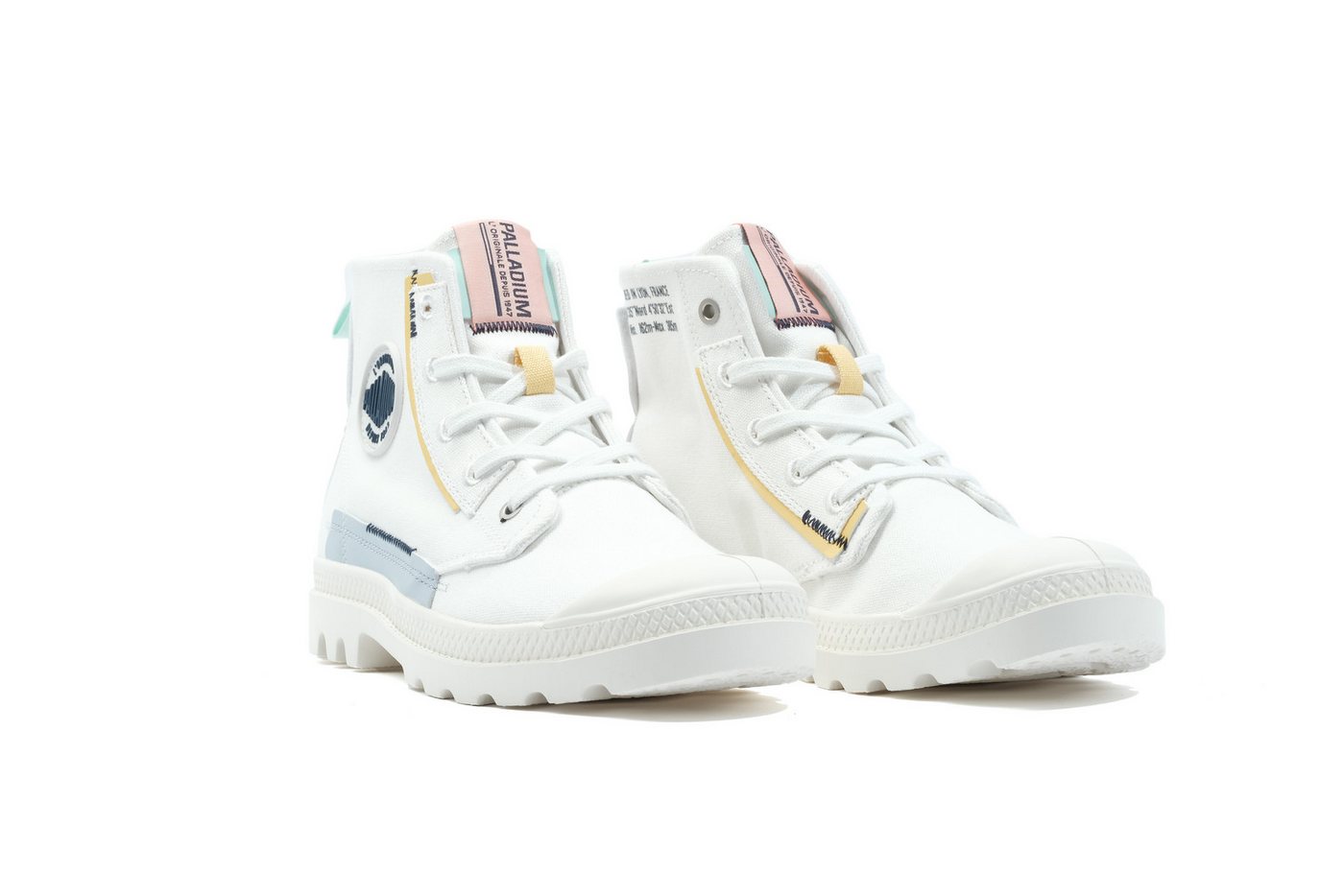 Palladium PAMPA UNDERLAYER Schnürboots Schnürstiefel, Schnürstiefelette aus Canvas