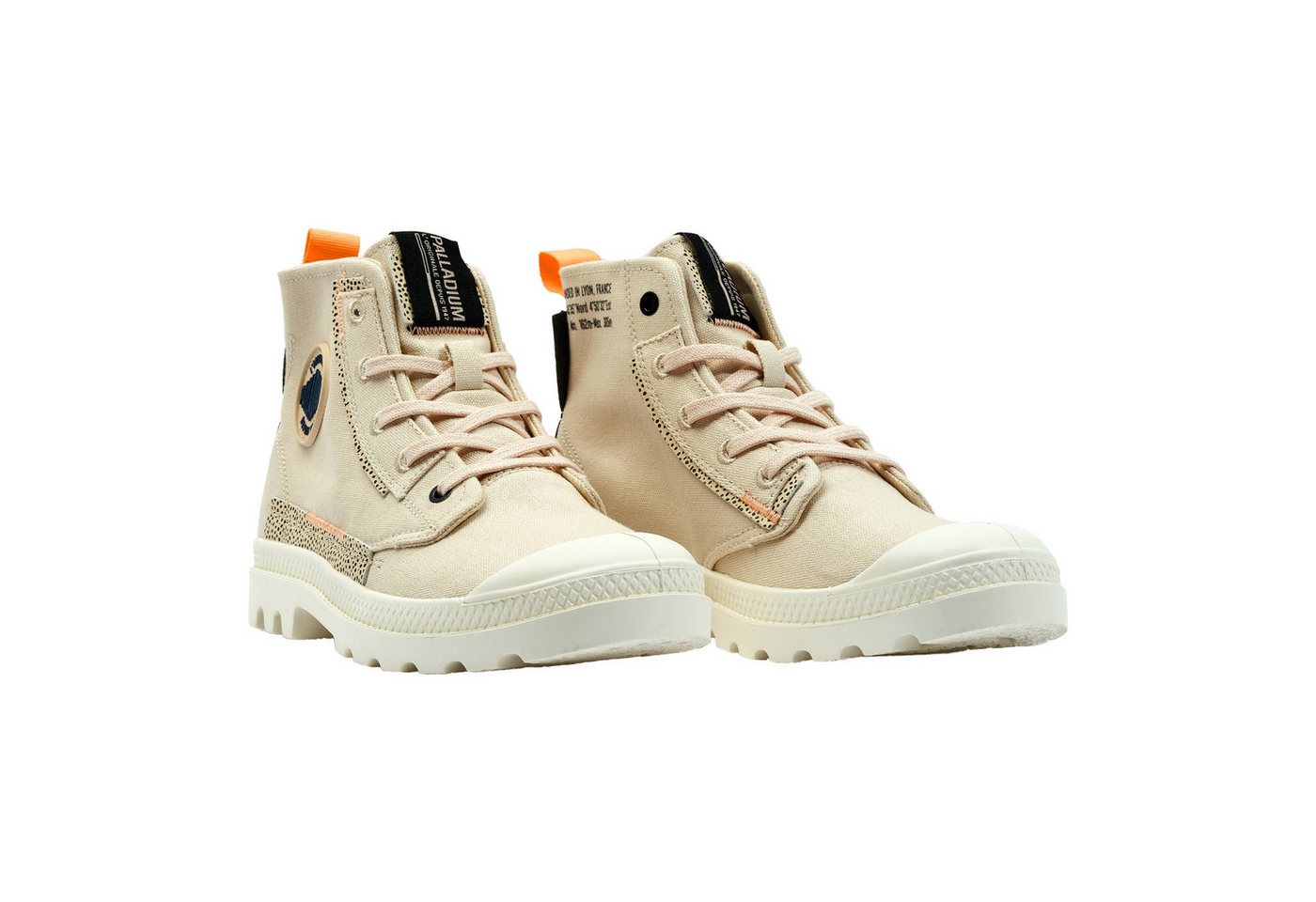 Palladium Pampa Underlayer Schnürschuh mit Markendetails