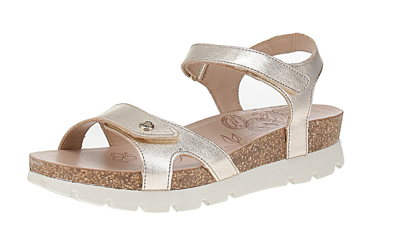 Panama Jack Sulia Shine B3 Napa - Damen Sandale - Gold Sandale