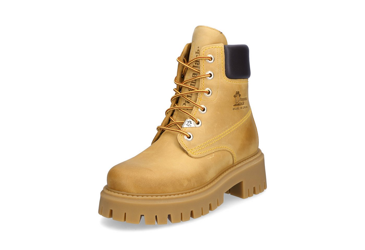 Panama Jack Damen Schnürboot vintage Schnürboots