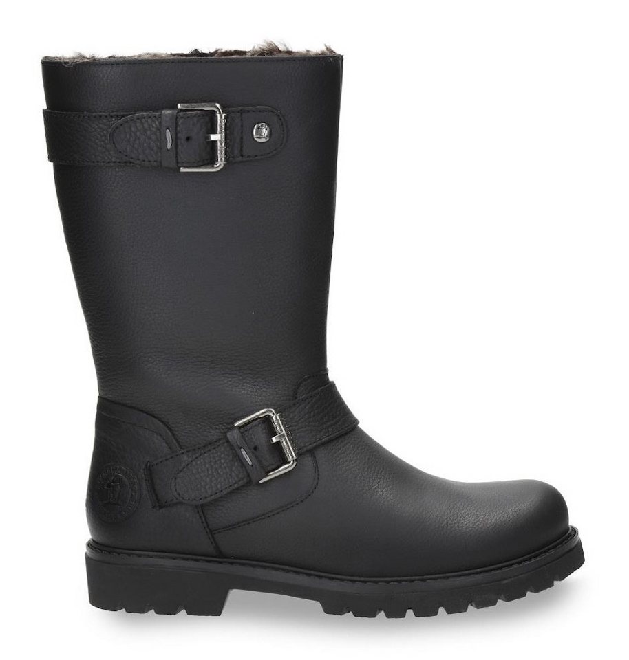 Panama Jack Fergie B1 Stiefel Winterboots, Blockabsatz, Profilsohle mit waterproof Ausstattung