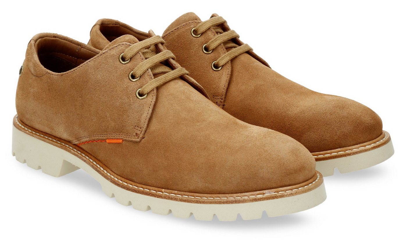 Panama Jack Gadner Schnürschuh, Halbschuh, Schnürer, Casual-Sneaker mit Blockabsatz