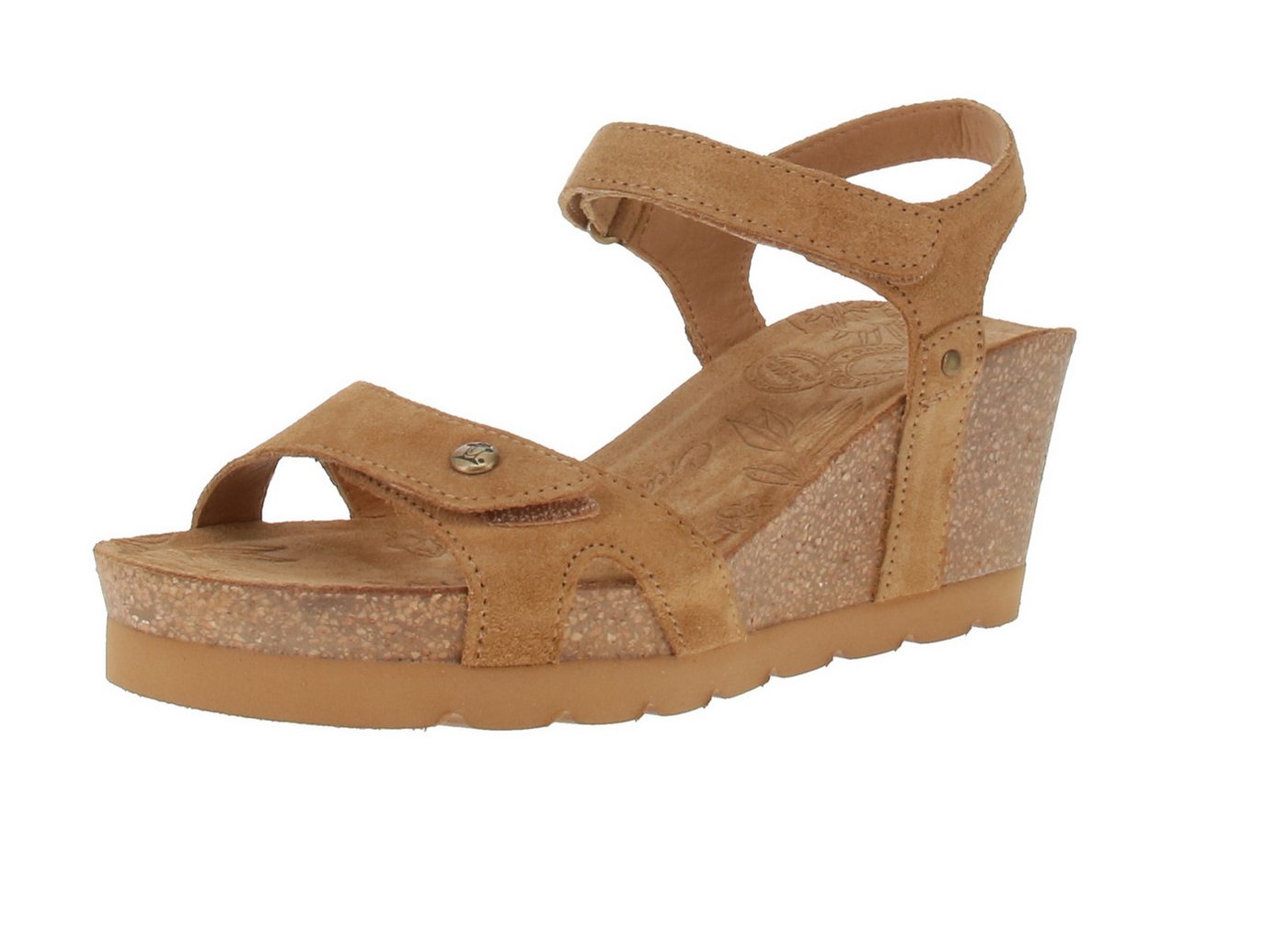 Panama Jack Julia B74 Velour - Damen Schuhe Sandaletten - Bark Sandale