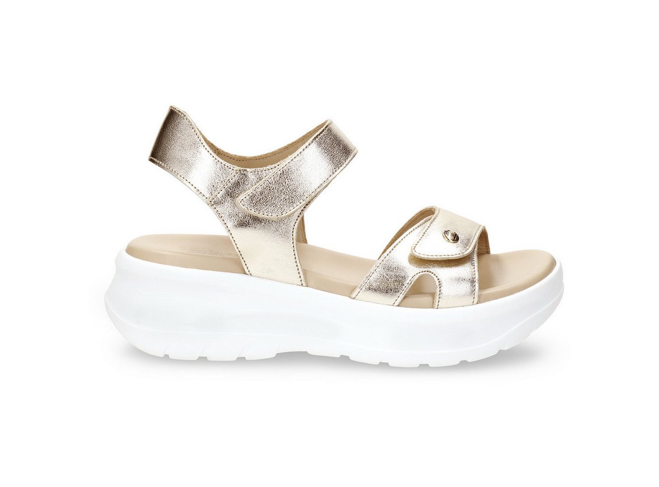 Panama Jack Napa Oro/Gold Keilsandalette