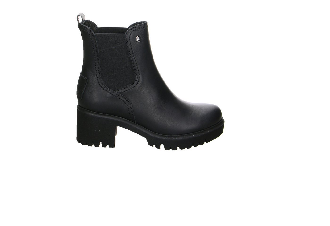 Panama Jack Pia/058890 Leder Stiefeletten schwarz Stiefelette