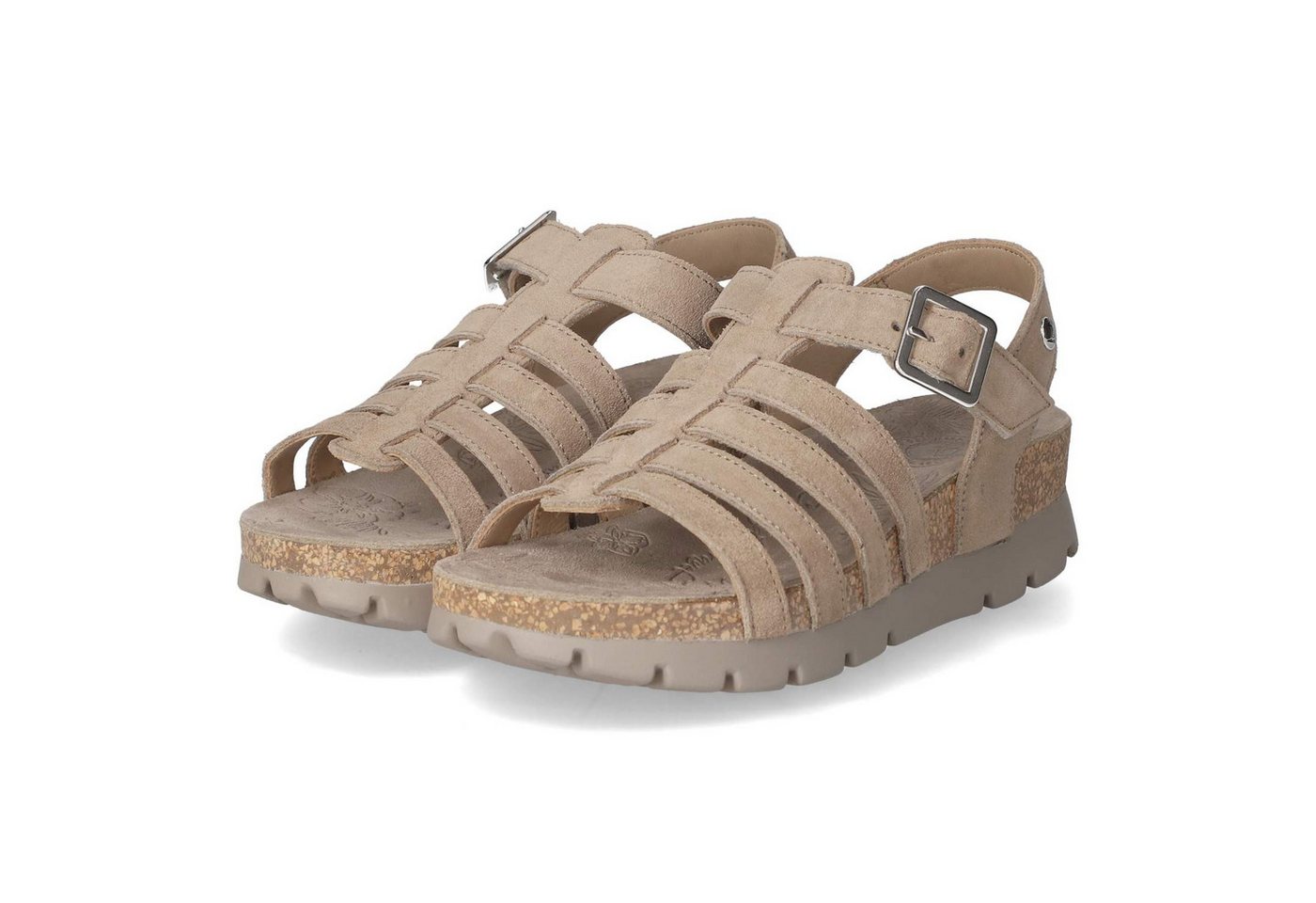 Panama Jack Sasha B4 Damen Rauleder taupe Sandalette