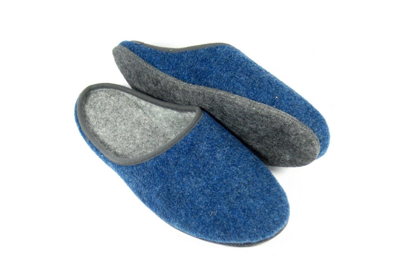 Pantoffelmann Filz Pantoffel Herren Damen Hauspantoffel Filzpantoffel Hausschuhe Pantoffel (1 Paar) Filzpantoffeln, Gästepantoffel besonders leicht