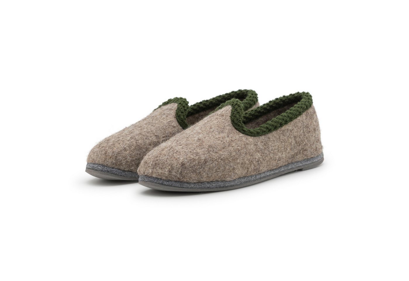 Pantoffelmann Filzhausschuhe Walker Wollfilz Herren Damen Hausschuhe Filz Hausschuh Hausschuh (1 Paar) Filzpantoffeln, Gästepantoffel besonders leicht