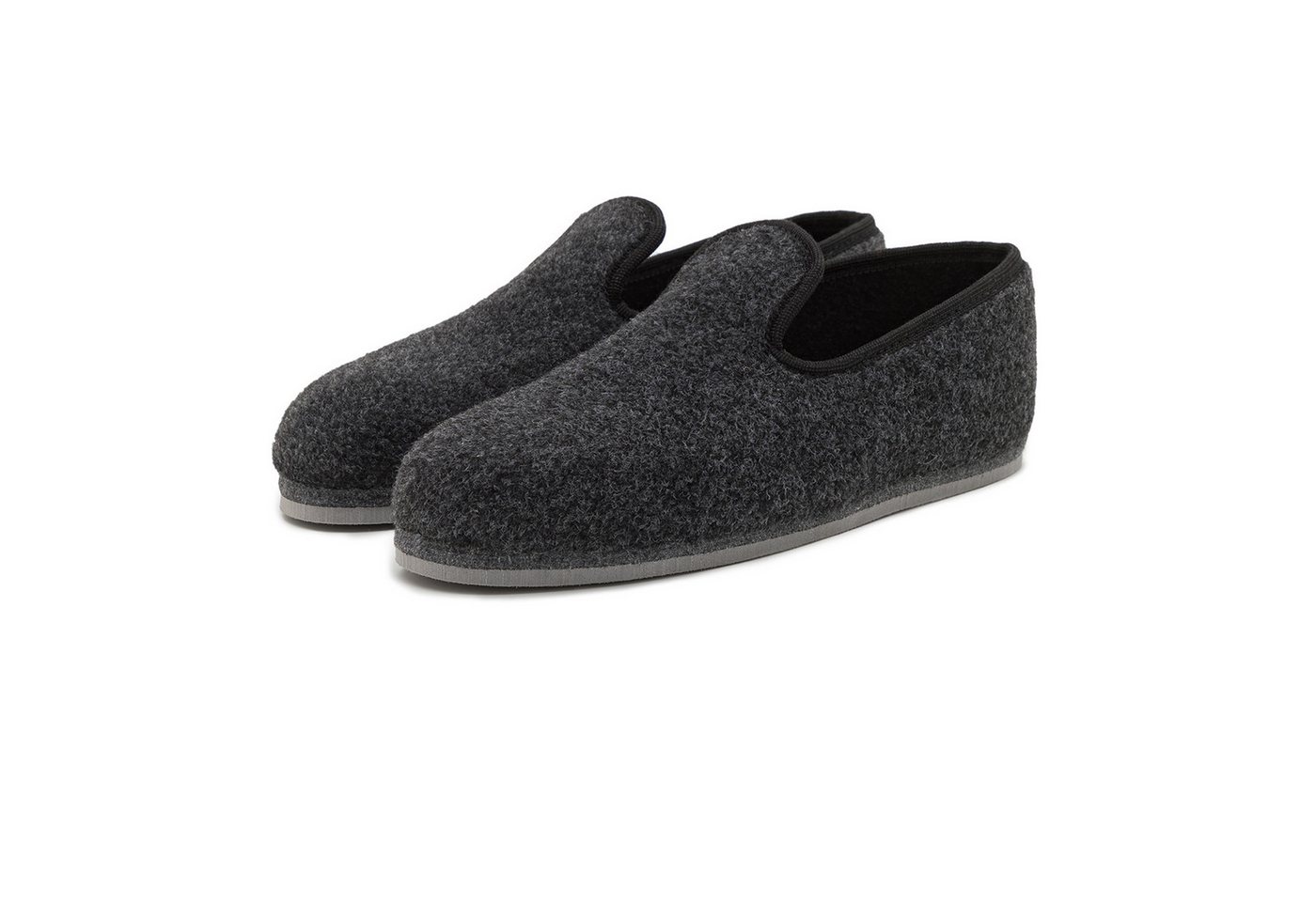 Pantoffelmann Niedertreter Filzhausschuhe Herren Damen DDR Ostalgie Filzpantoffel Hausschuh (1 Paar) Filzpantoffeln, Gästepantoffel besonders leicht