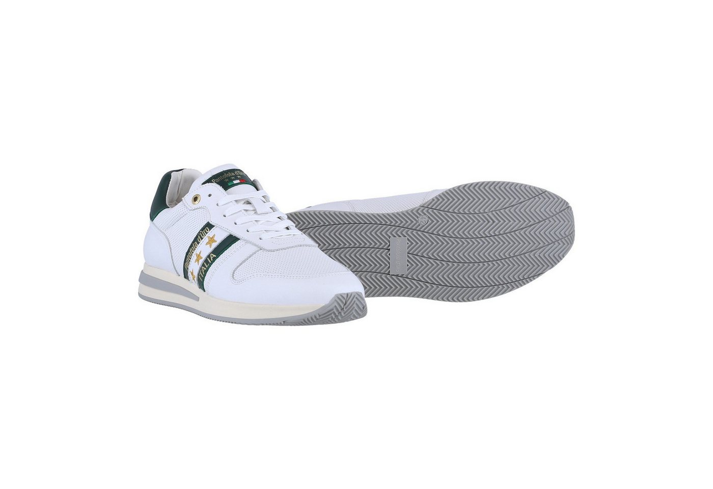 Pantofola d´Oro Forza 2025 weiss/grün Herren Sneaker