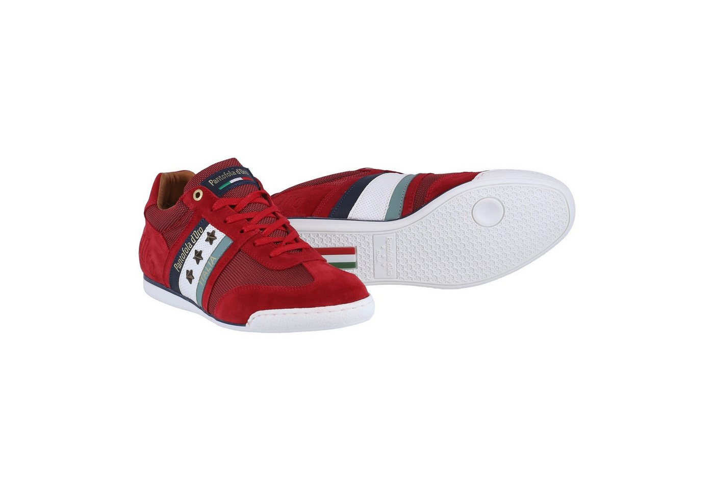 Pantofola d´Oro Imola Nylon Low 2025 rot Herren Sneaker