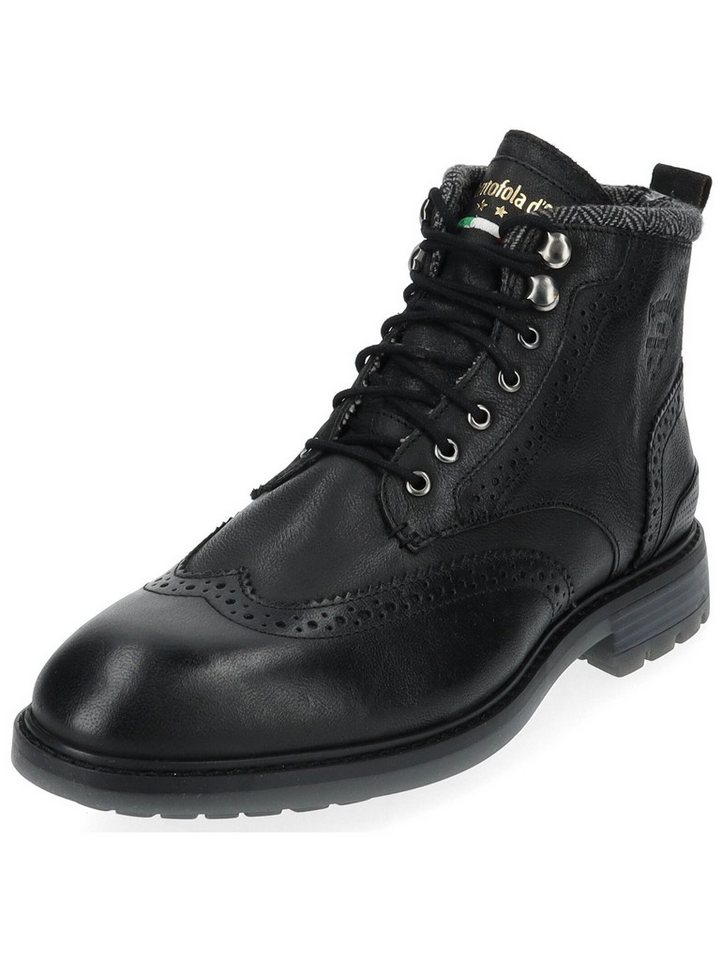 Pantofola d´Oro Pantofola d'Oro Stiefelette Leder Schnürstiefelette (schwarz)