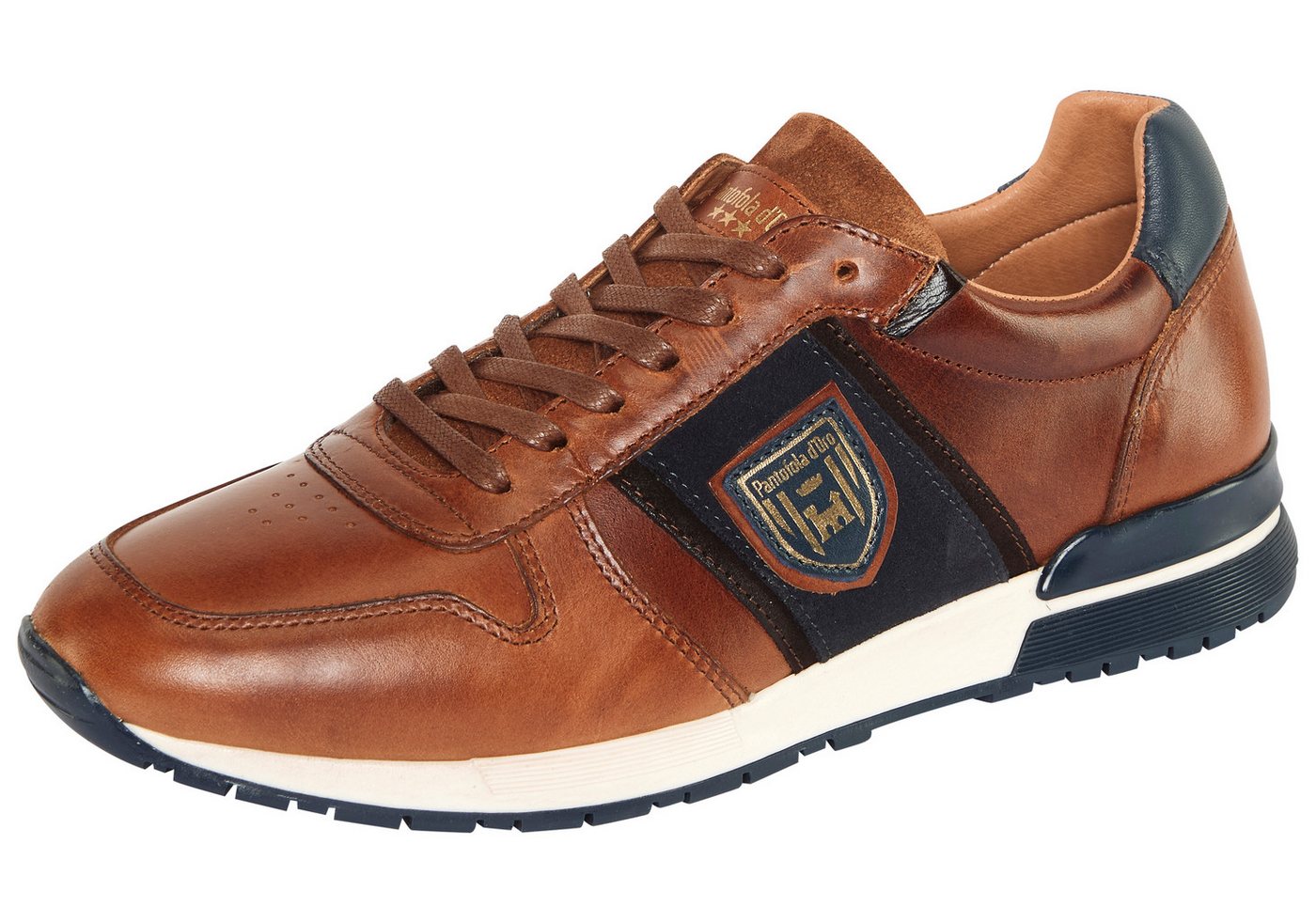 Pantofola d´Oro SANGANO LOW Sneaker aus Leder (braun)