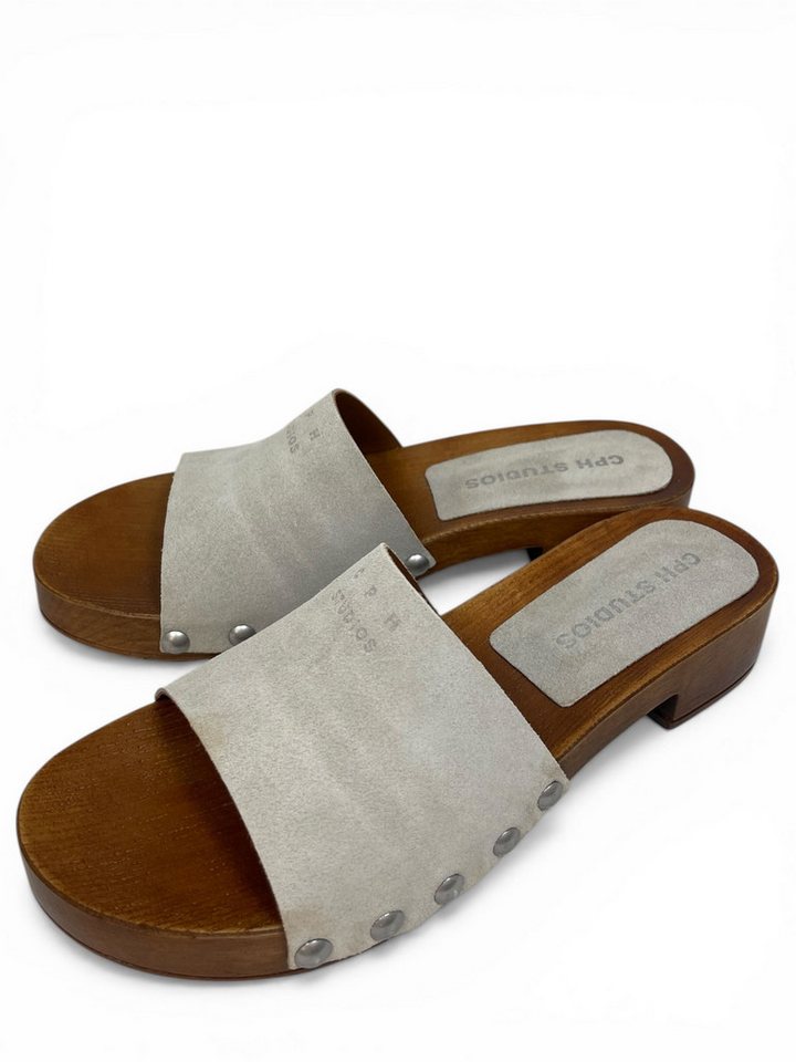 Pantolette (grau)