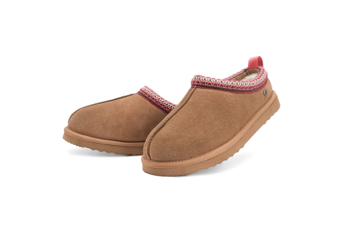 Parfeying Damen Pantoffeln TASZEN Style aus luxuriösem australischem Lammerfell Plüsch Hausschuhe echtem weicher Merinowolle 100% natürliche Materialien