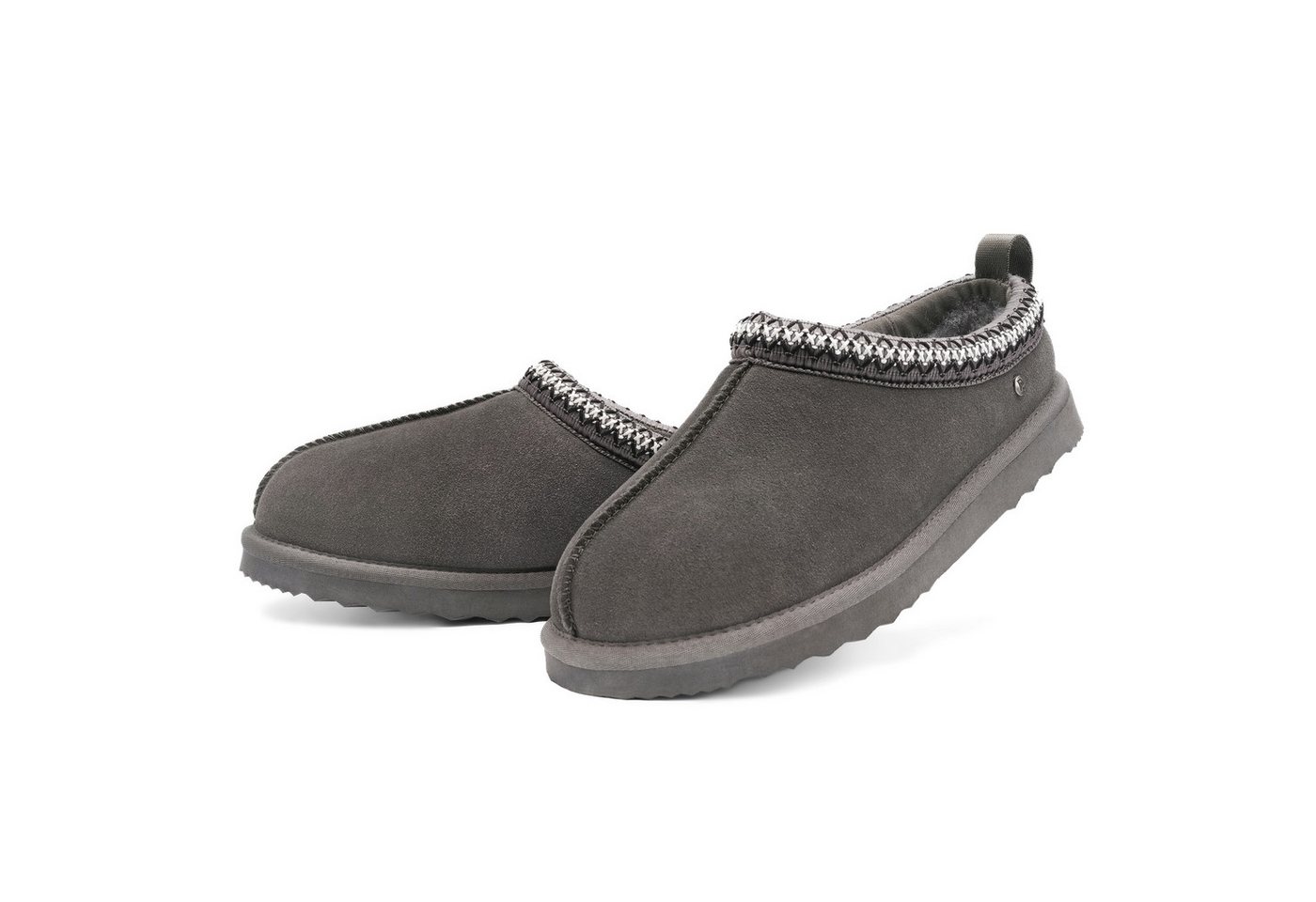 Parfeying Damen Pantoffeln TASZEN Style aus luxuriösem australischem Lammerfell Plüsch Hausschuhe echtem weicher Merinowolle 100% natürliche Materialien