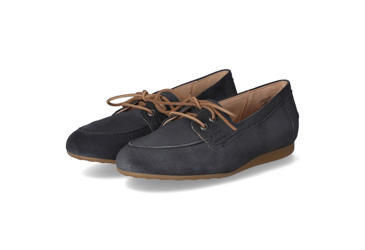 Paul Green 1136-03 Damen Rauleder blau Slipper