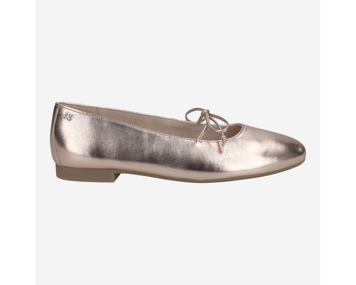 Paul Green 1142-037, Ballerina, Rosé, metallik, Damen Ballerina