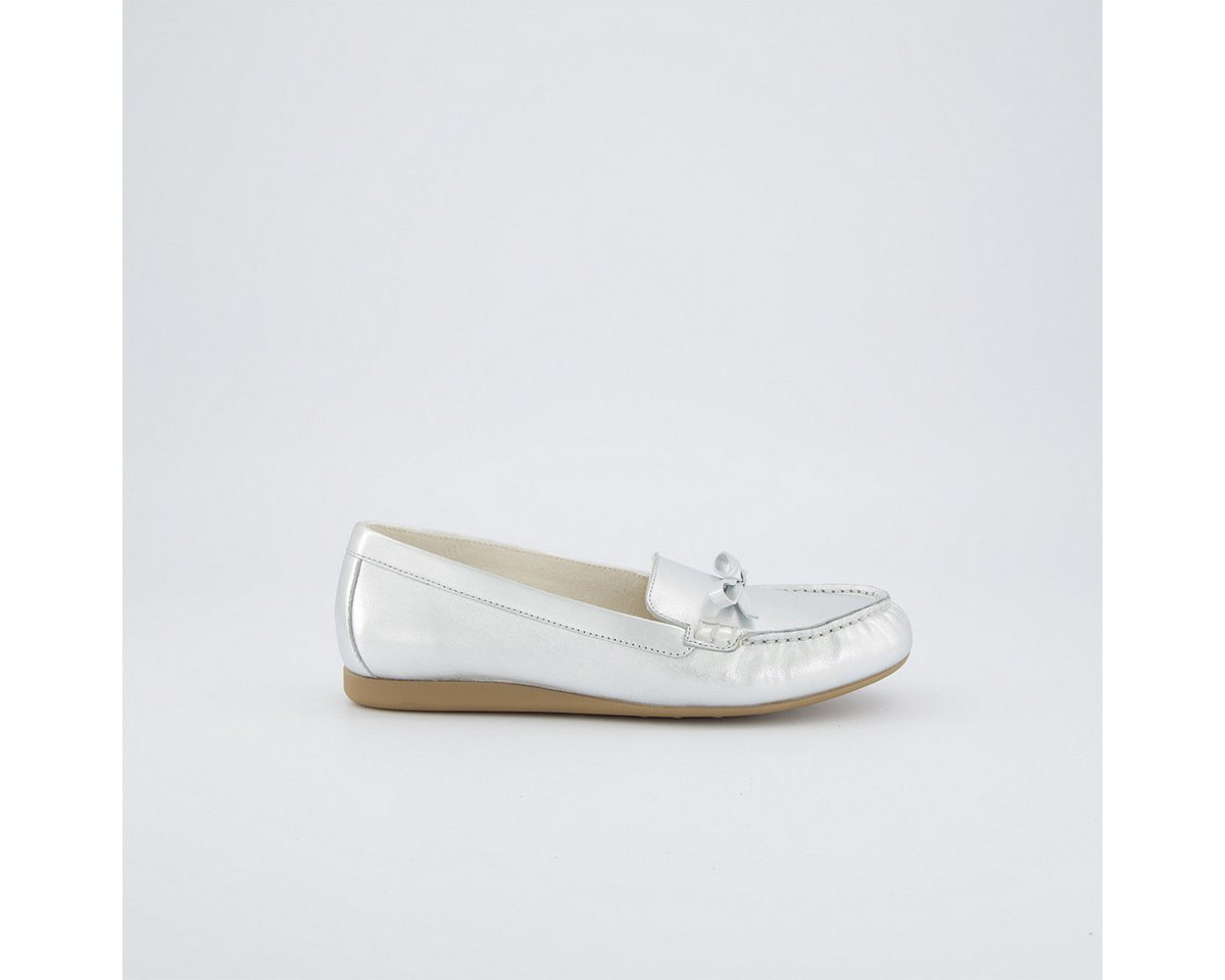 Paul Green 1152-027, Slipper & Mokassin, Silber, metallic, Damen Slipper