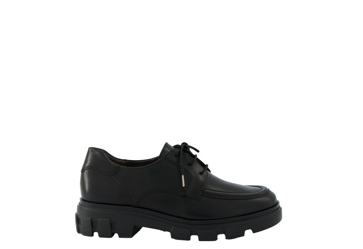 Paul Green 1172-008, Schnürschuhe, Schwarz, Damen Schnürschuh