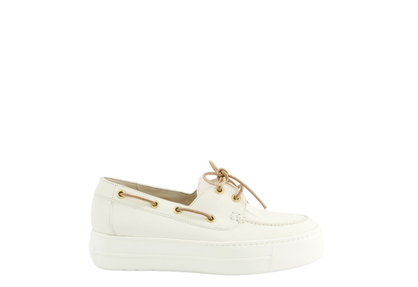 Paul Green 1197-029, Sneaker, Slipper & Mokassin, Weiß (Creme), Damen Slipper