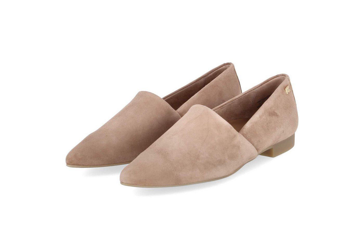 Paul Green 1198-019 Damen Rauleder braun Slipper