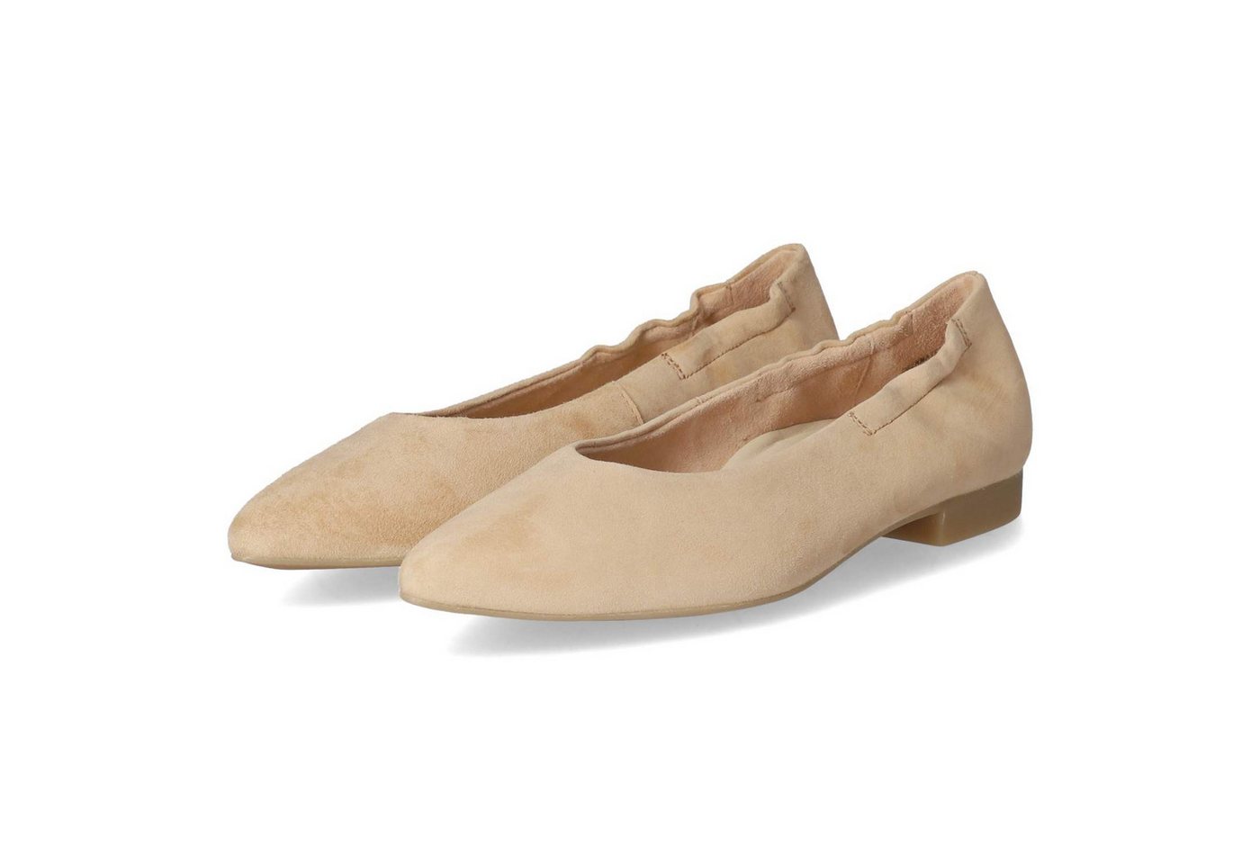 Paul Green 1224-029 Damen Rauleder gruen Ballerina