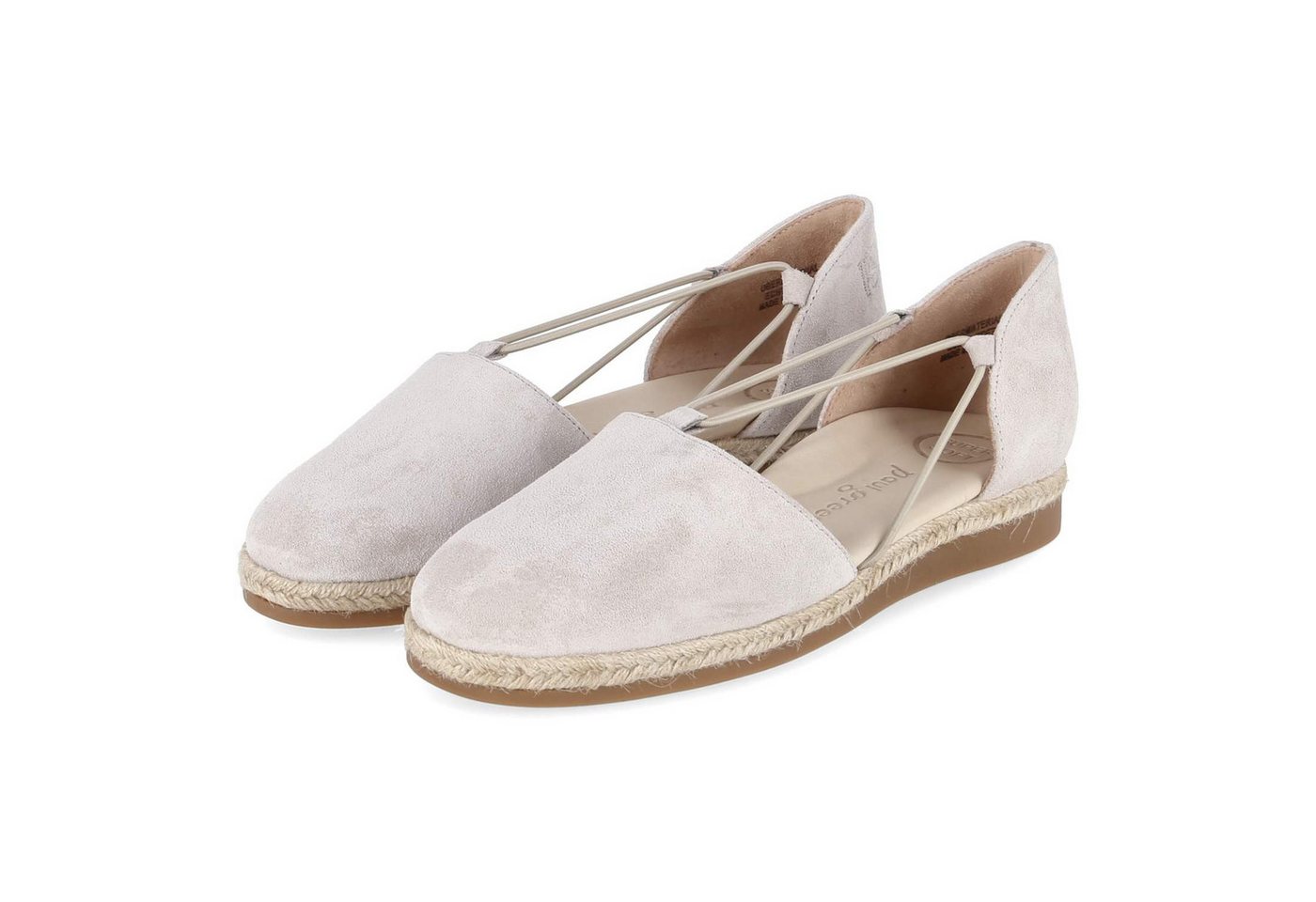 Paul Green 2856-210 Damen Rauleder weiss Slipper