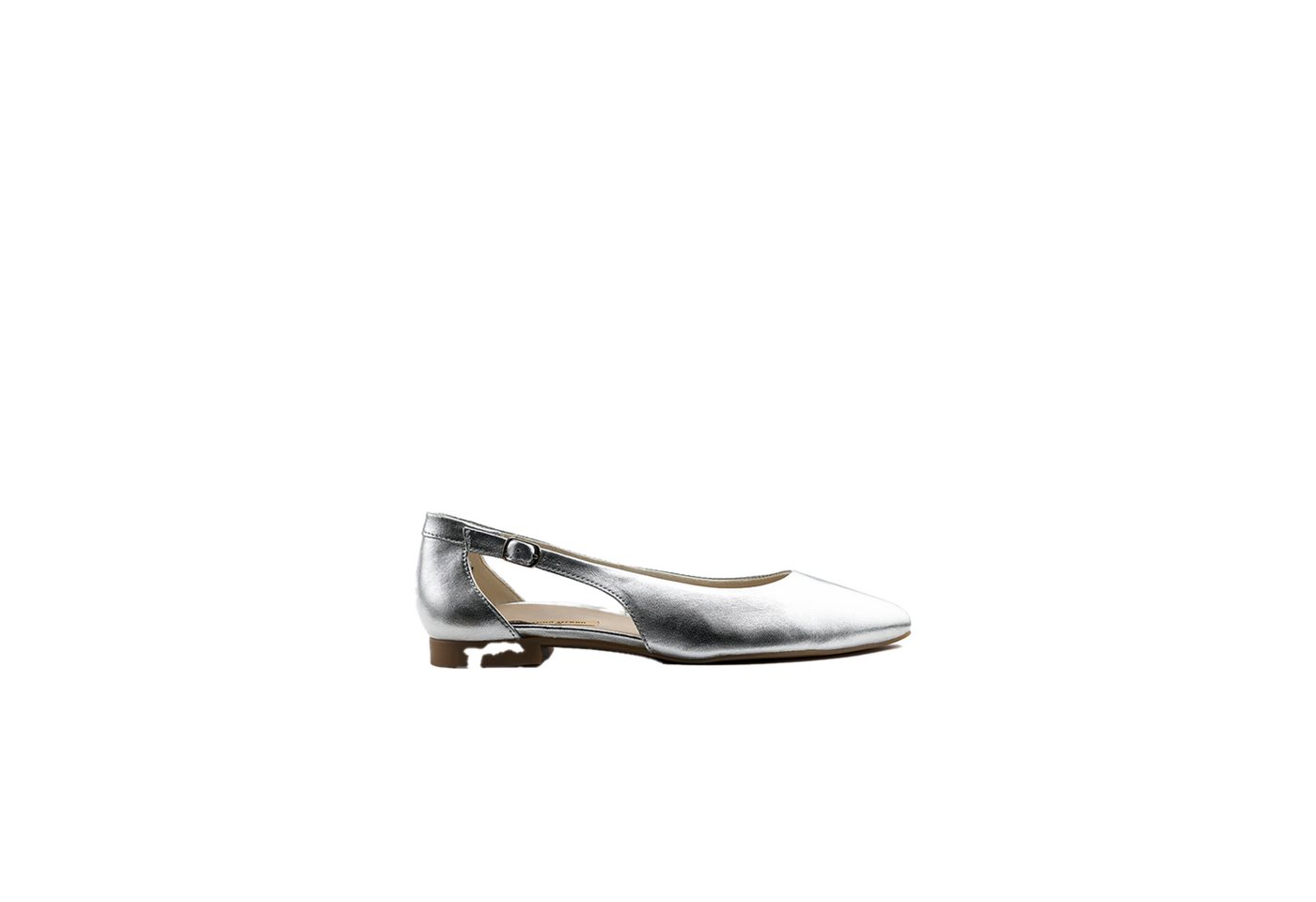Paul Green 2992-095, Ballerina, Silber, Damen Ballerina