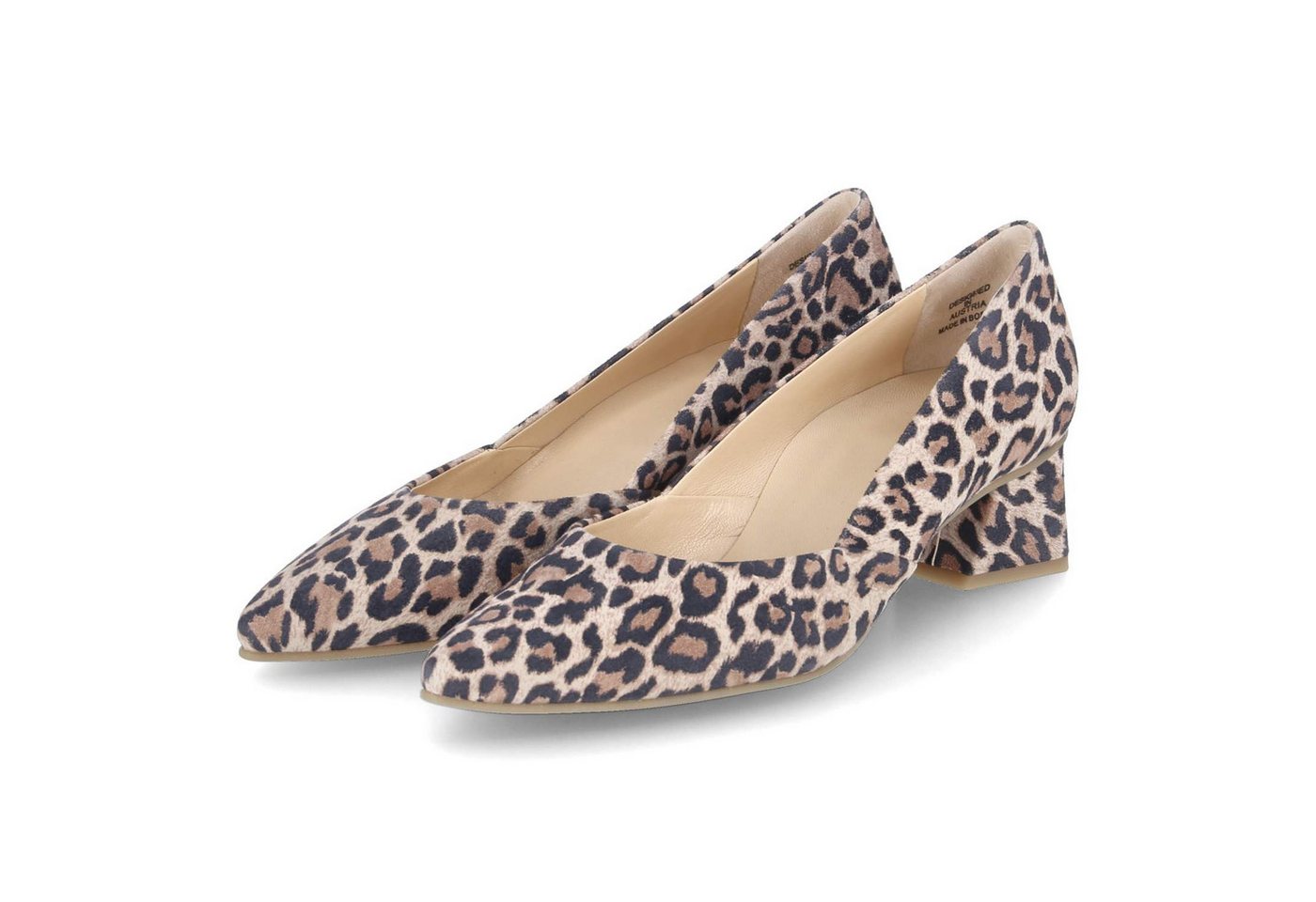 Paul Green 3815-04 Damen Rauleder braun Ballerina