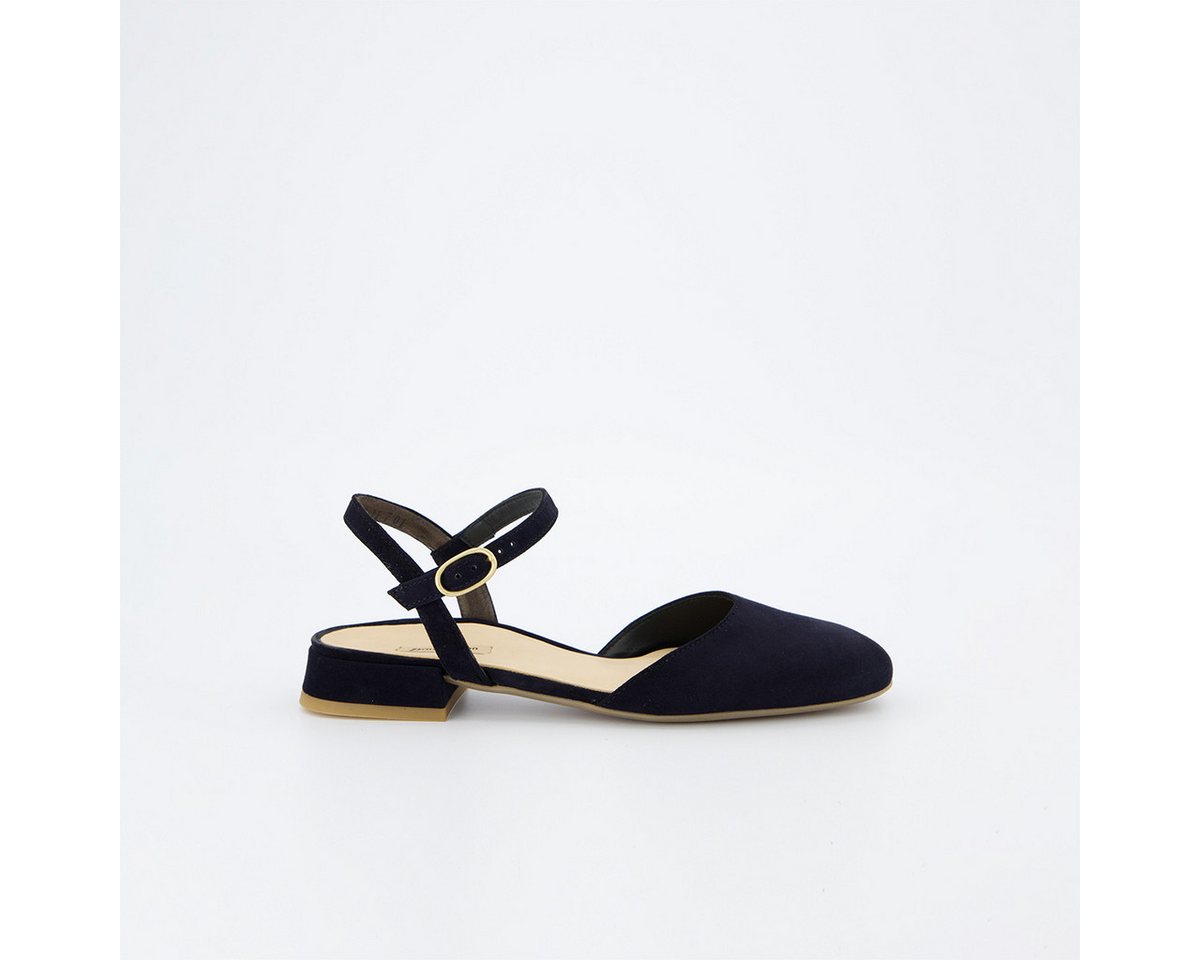 Paul Green 3843-057, Peeptoes & Slingpumps, Blau, Damen Peeptoepumps