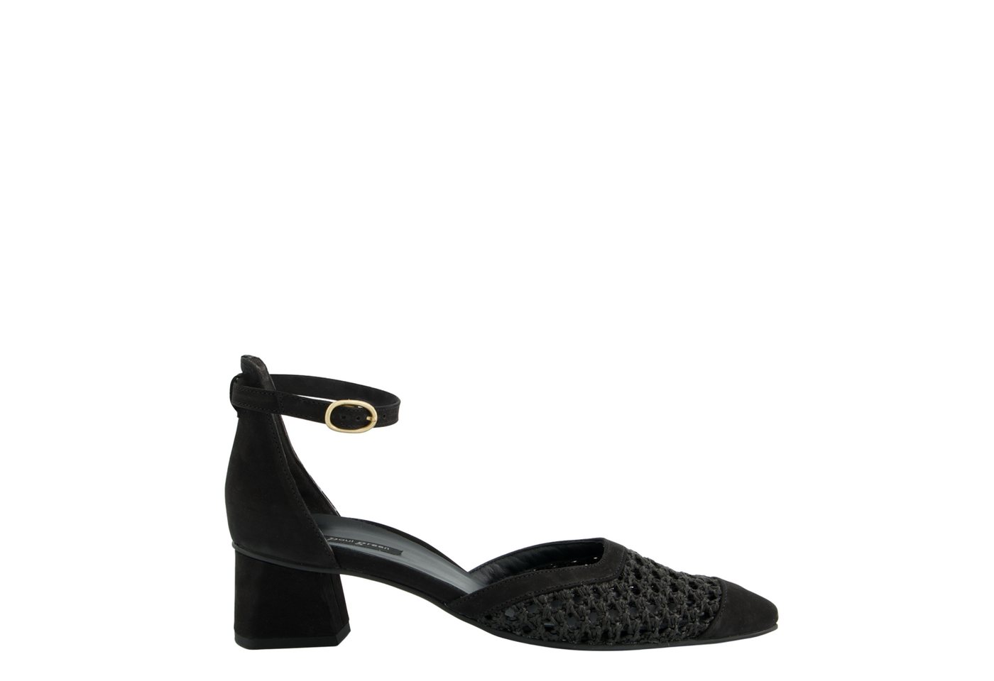 Paul Green 3856-019, Peeptoes & Slingpumps, Schwarz, Damen Peeptoepumps