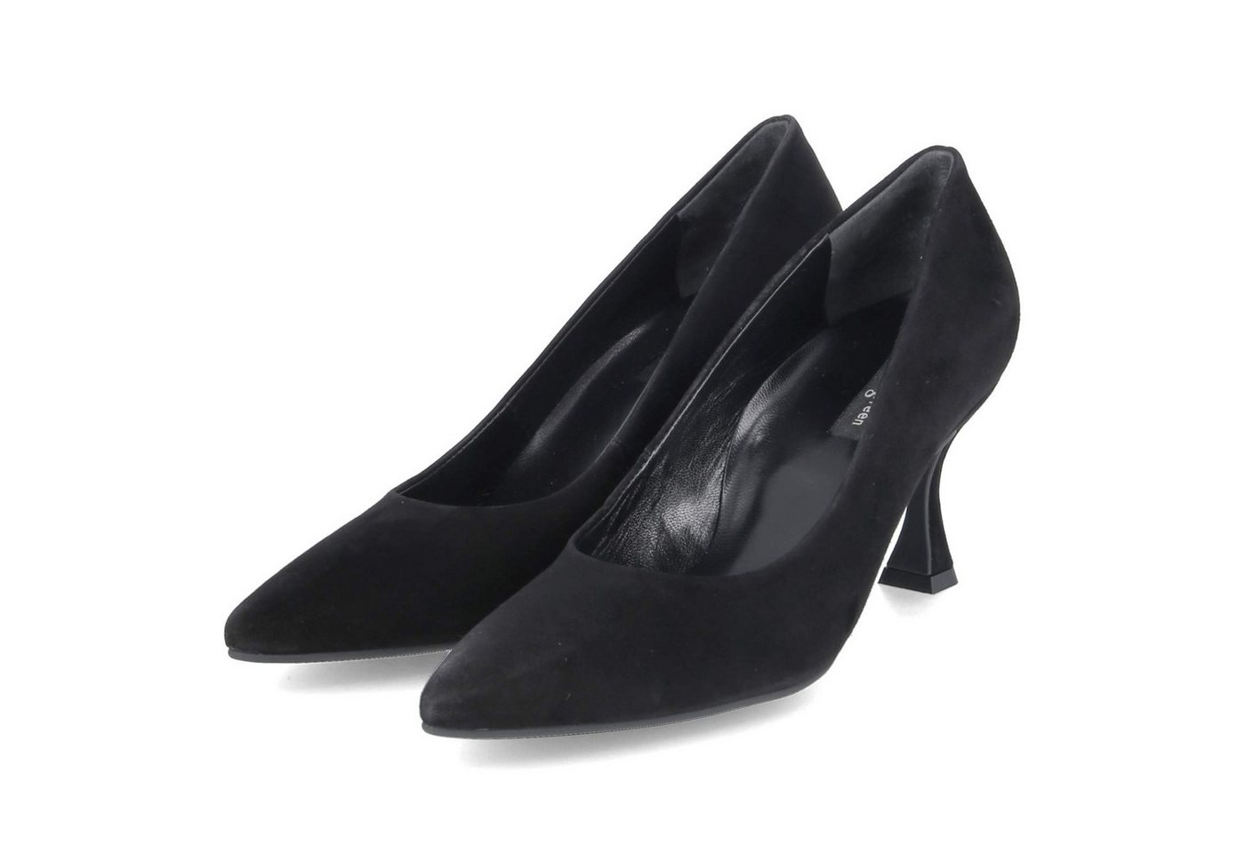Paul Green 3859-009 Damen Rauleder schwarz Keilpumps