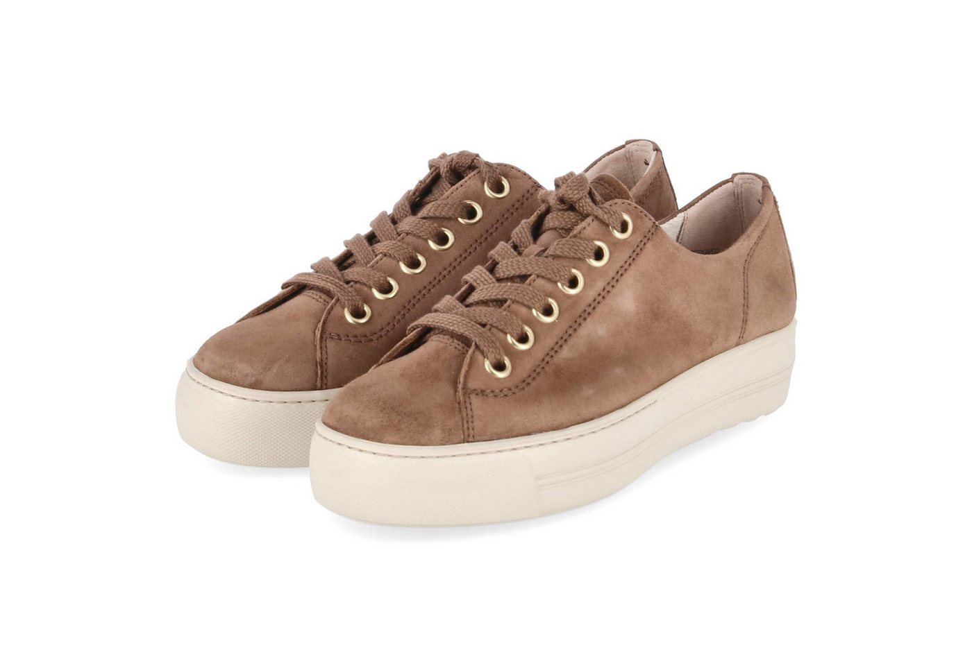 Paul Green 4790-849 Damen Rauleder braun Schnürschuh