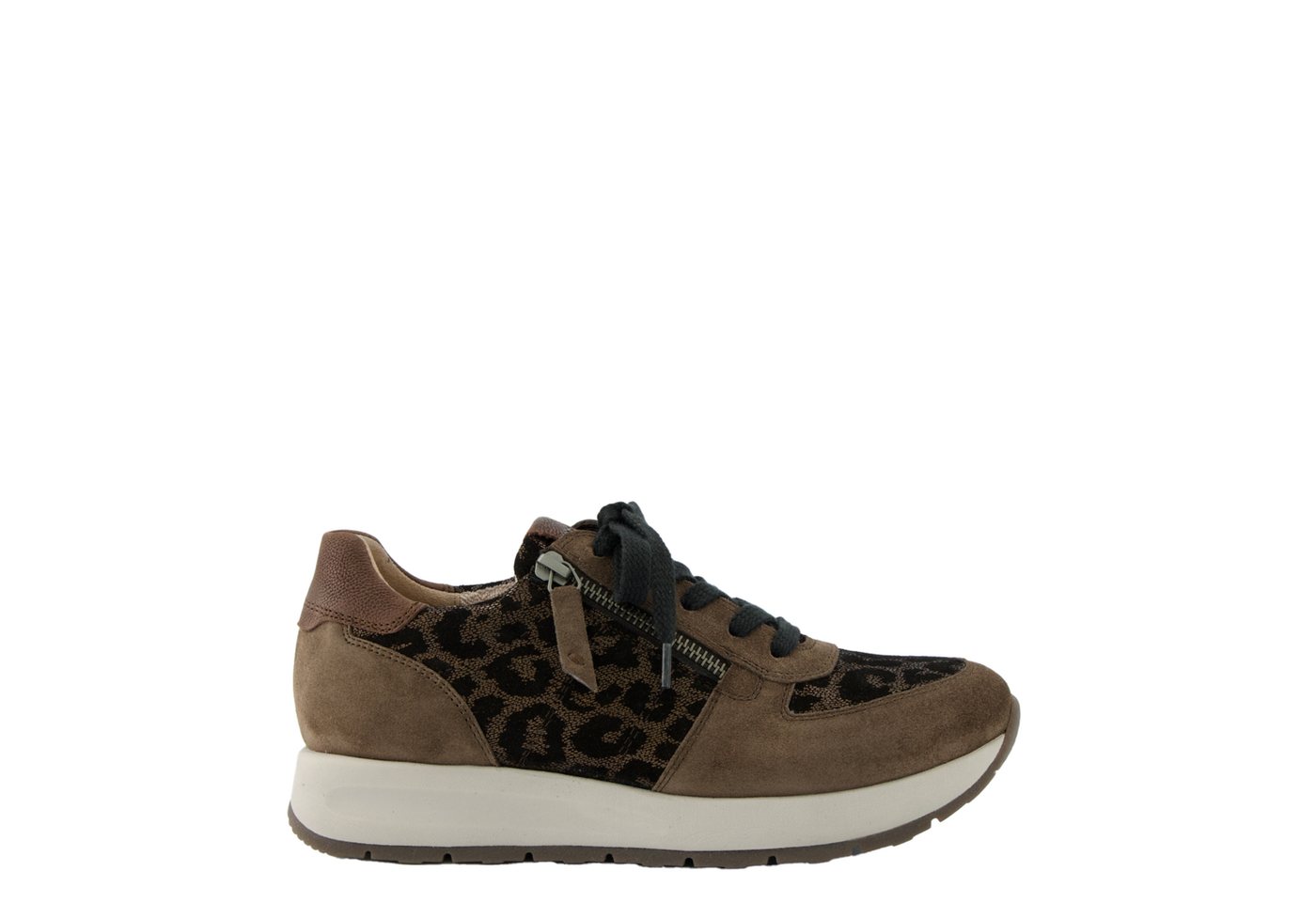 Paul Green 5444-058, Sneaker, Earth/ Bronze/ Vintage / Leo, Damen Sneaker