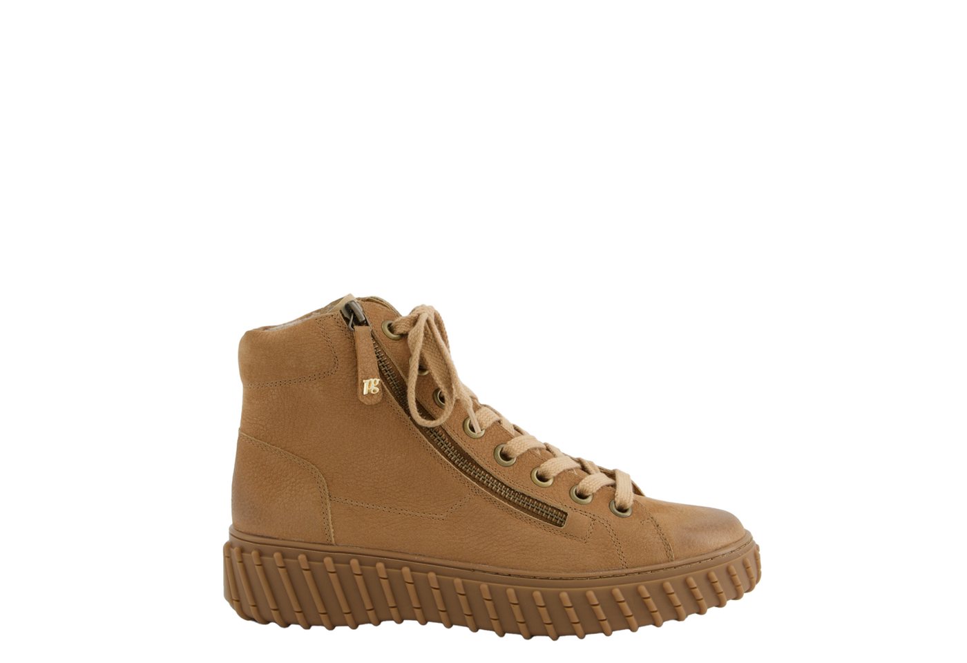 Paul Green 5446-038, Warmfutter, Boots, Braun, Damen Stiefel