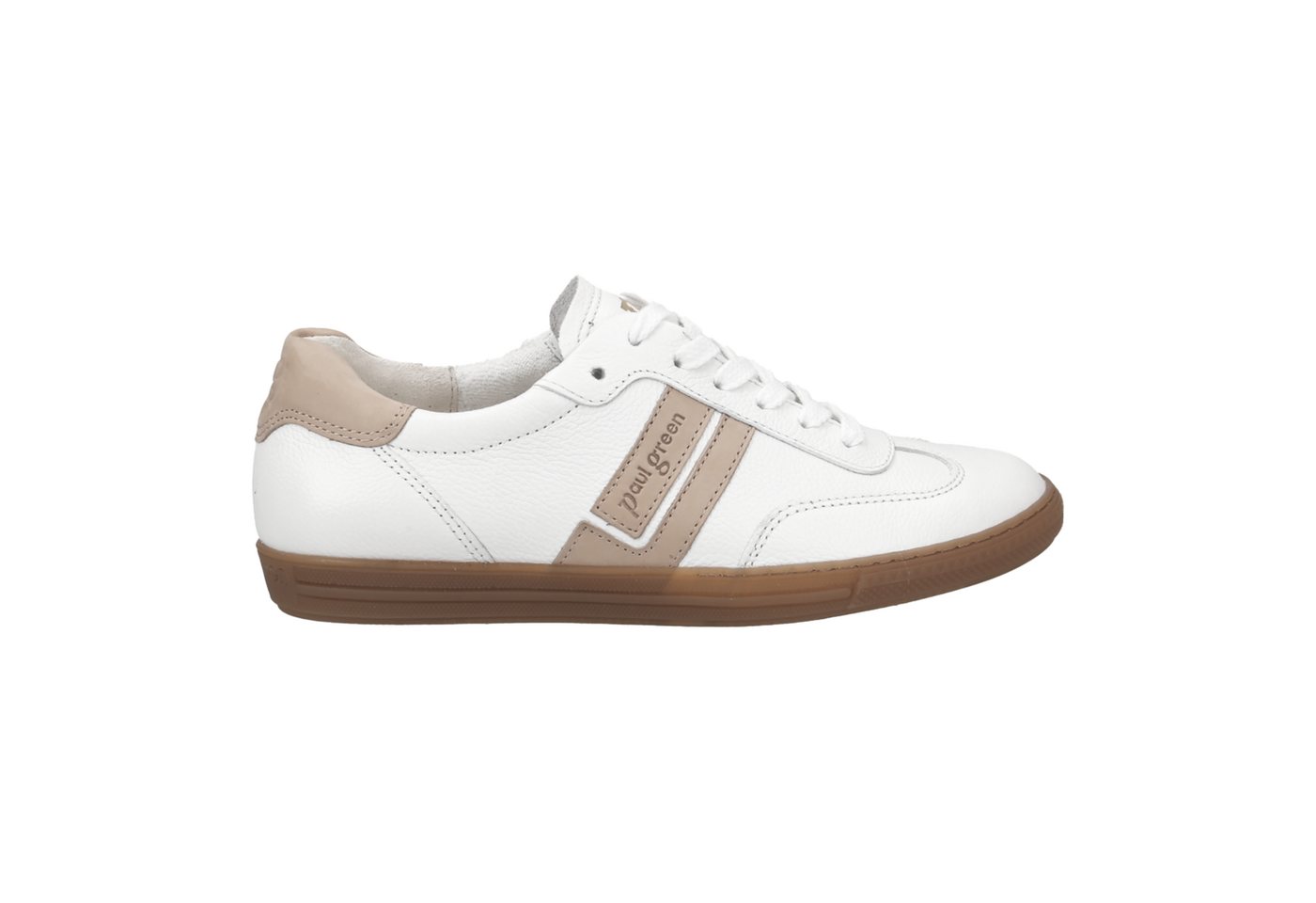 Paul Green 5450-016, Sneaker, Weiß,kombiniert, Damen Sneaker