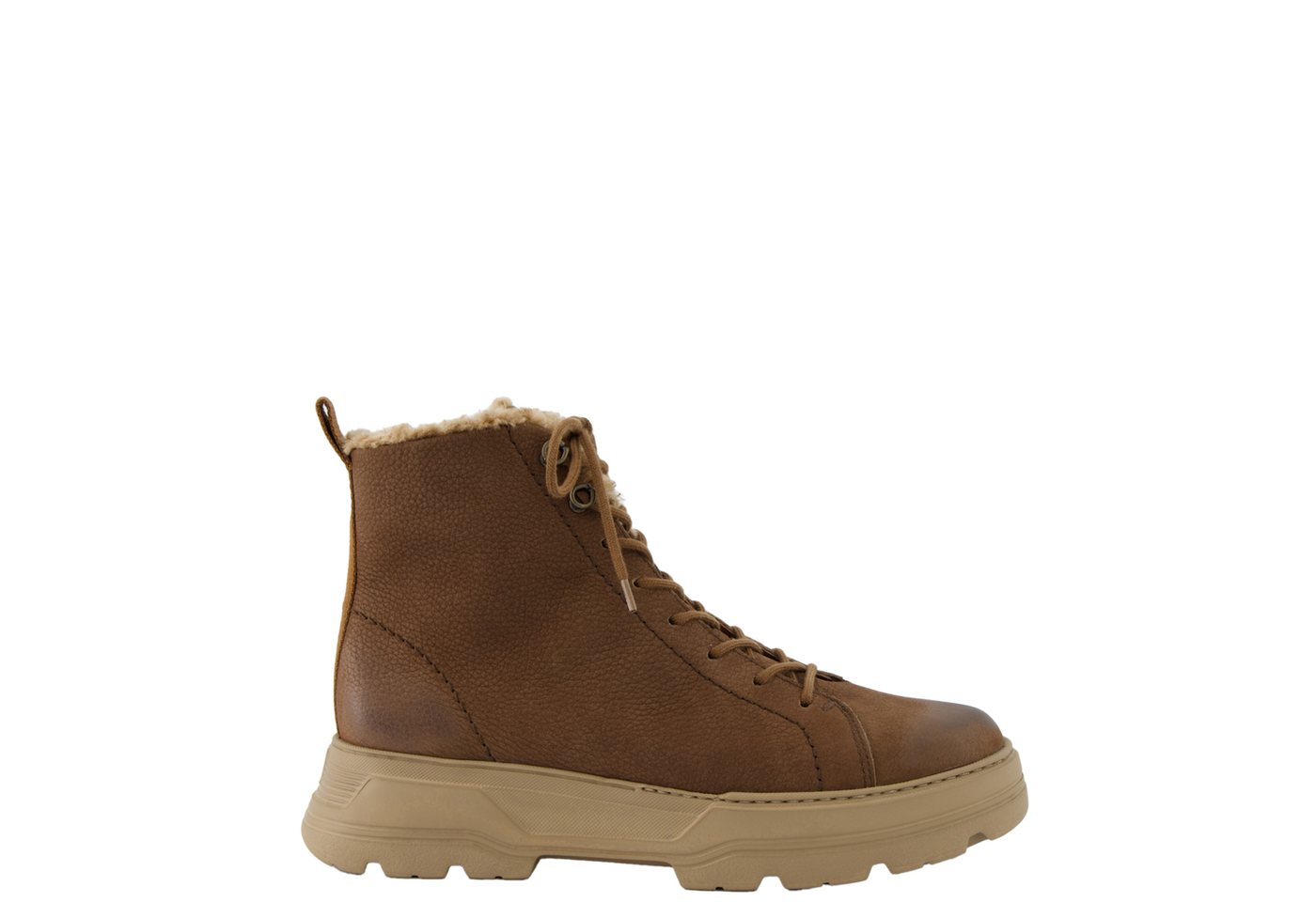 Paul Green 5497-008, Warmfutter, Boots, Braun, Damen Winterstiefel