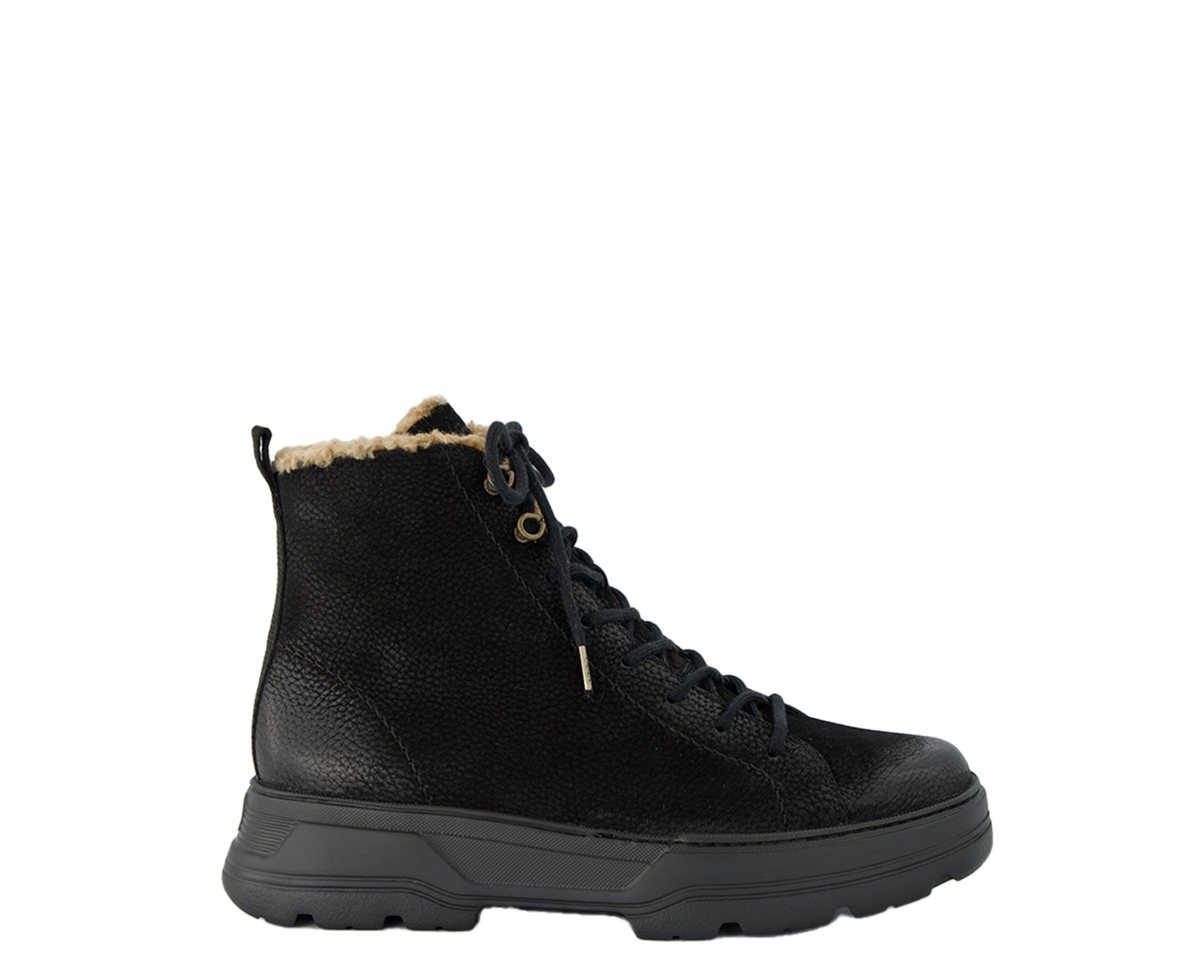 Paul Green 5497-030, Warmfutter, Boots, Schwarz, Damen Stiefel