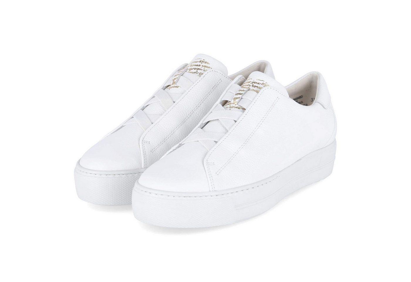 Paul Green 5529-039 Damen Glattleder white Schnürschuh