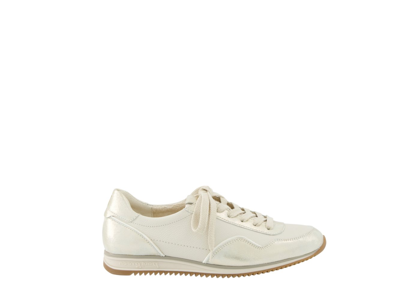 Paul Green 5545-009, Sneaker, Beige, metallik, Damen Sneaker