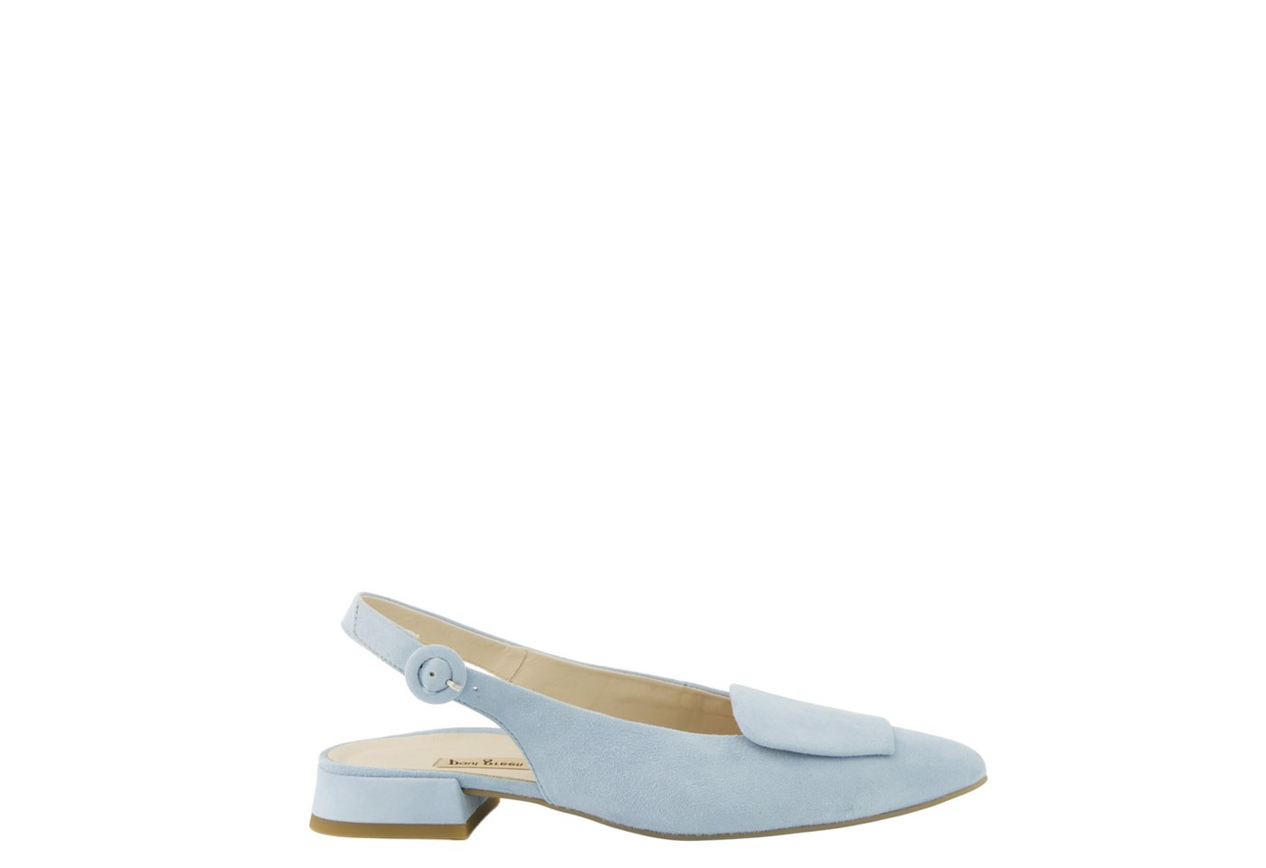 Paul Green 6090-099, Peeptoes & Slingpumps, Blau, Damen Peeptoepumps