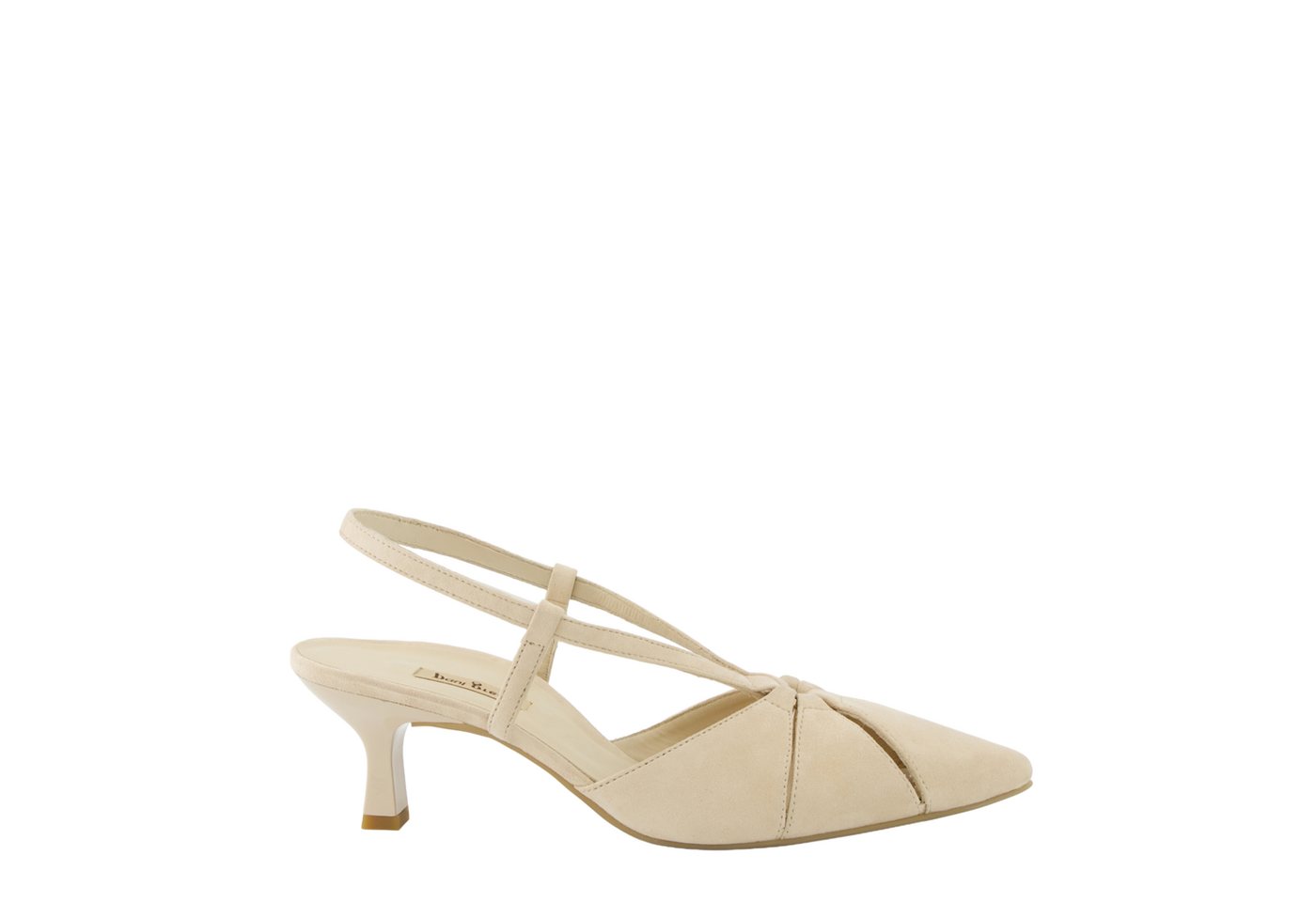 Paul Green 6177-019, Peeptoes & Slingpumps, Beige, Damen Peeptoepumps