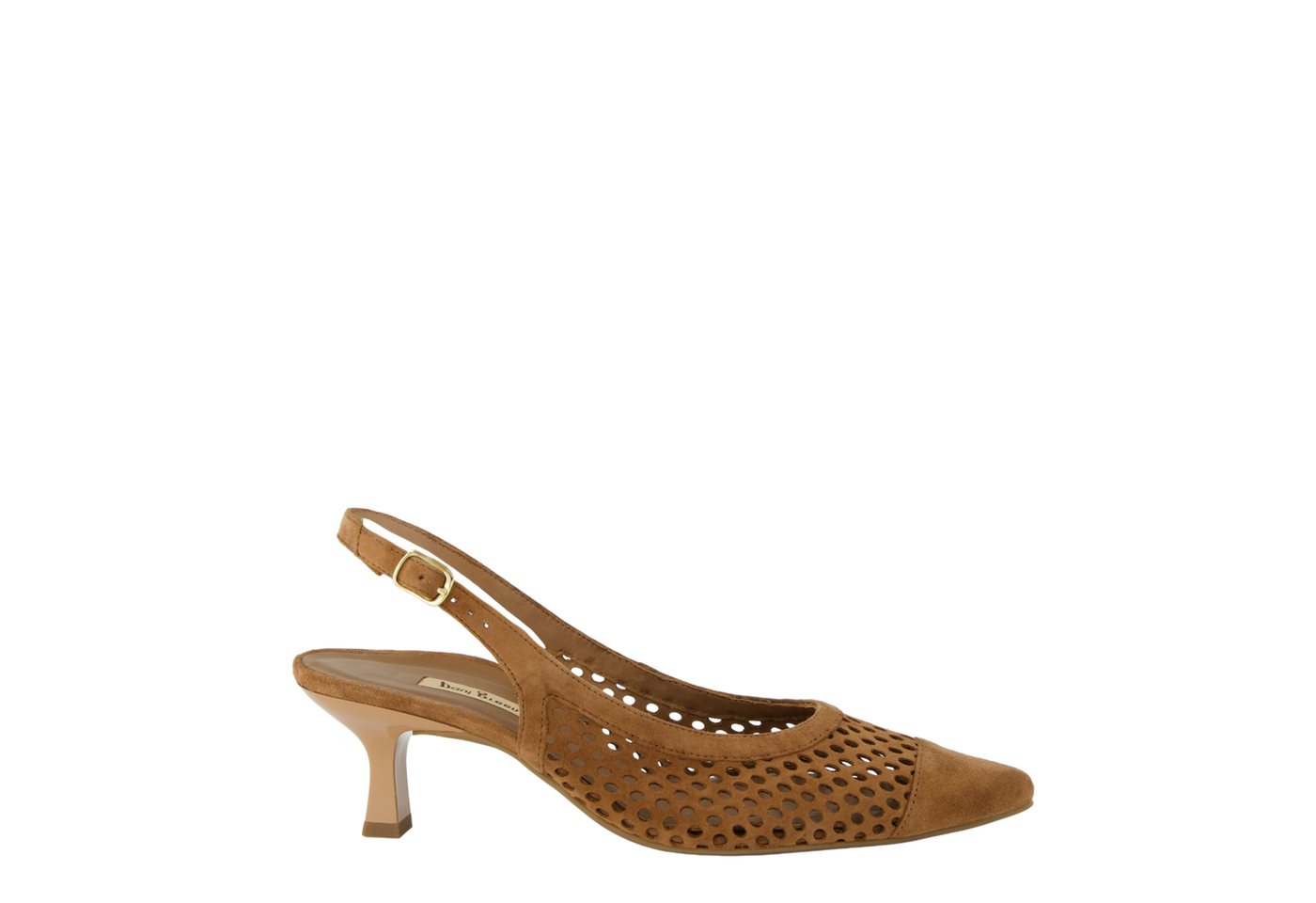 Paul Green 6222-019, Peeptoes & Slingpumps, Braun, Damen Peeptoepumps