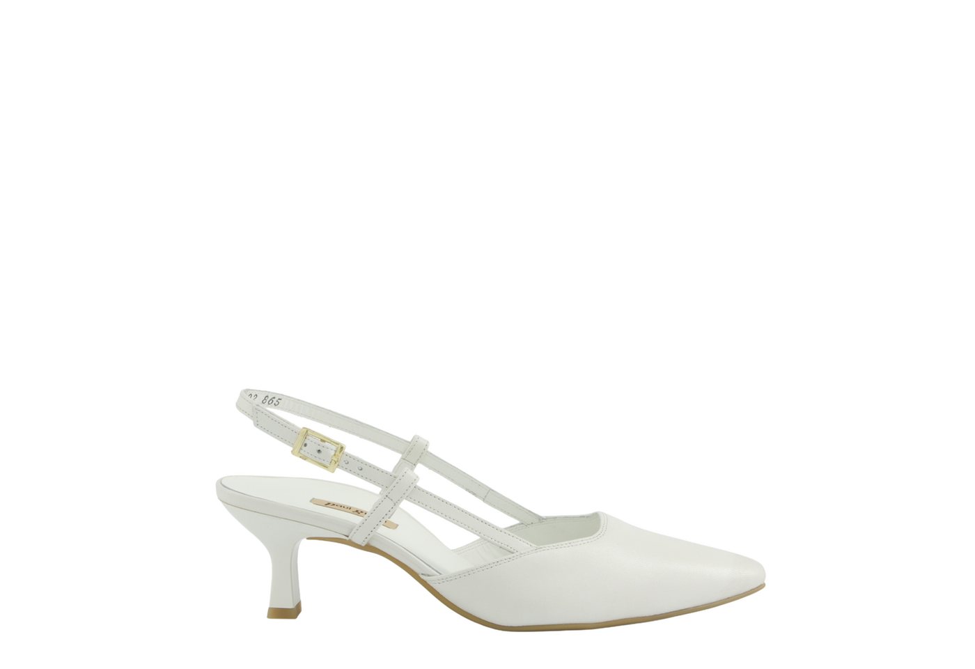 Paul Green 7992-119, Peeptoes & Slingpumps, Weiß, Damen Peeptoepumps