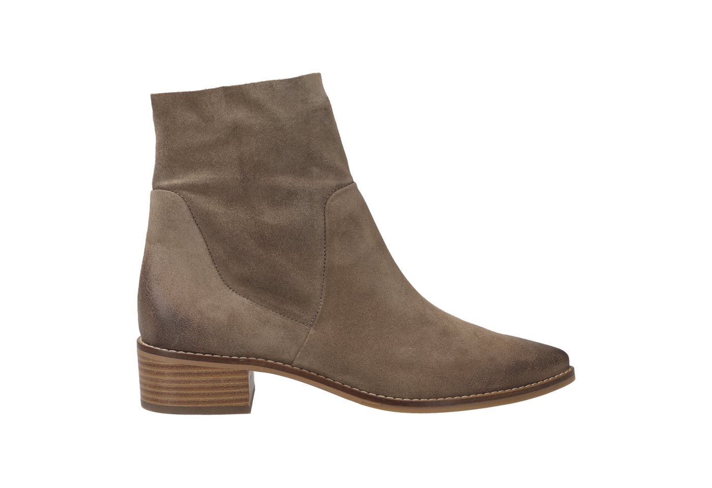 Paul Green 8074-036, Stiefeletten, Beige, Damen Stiefelette