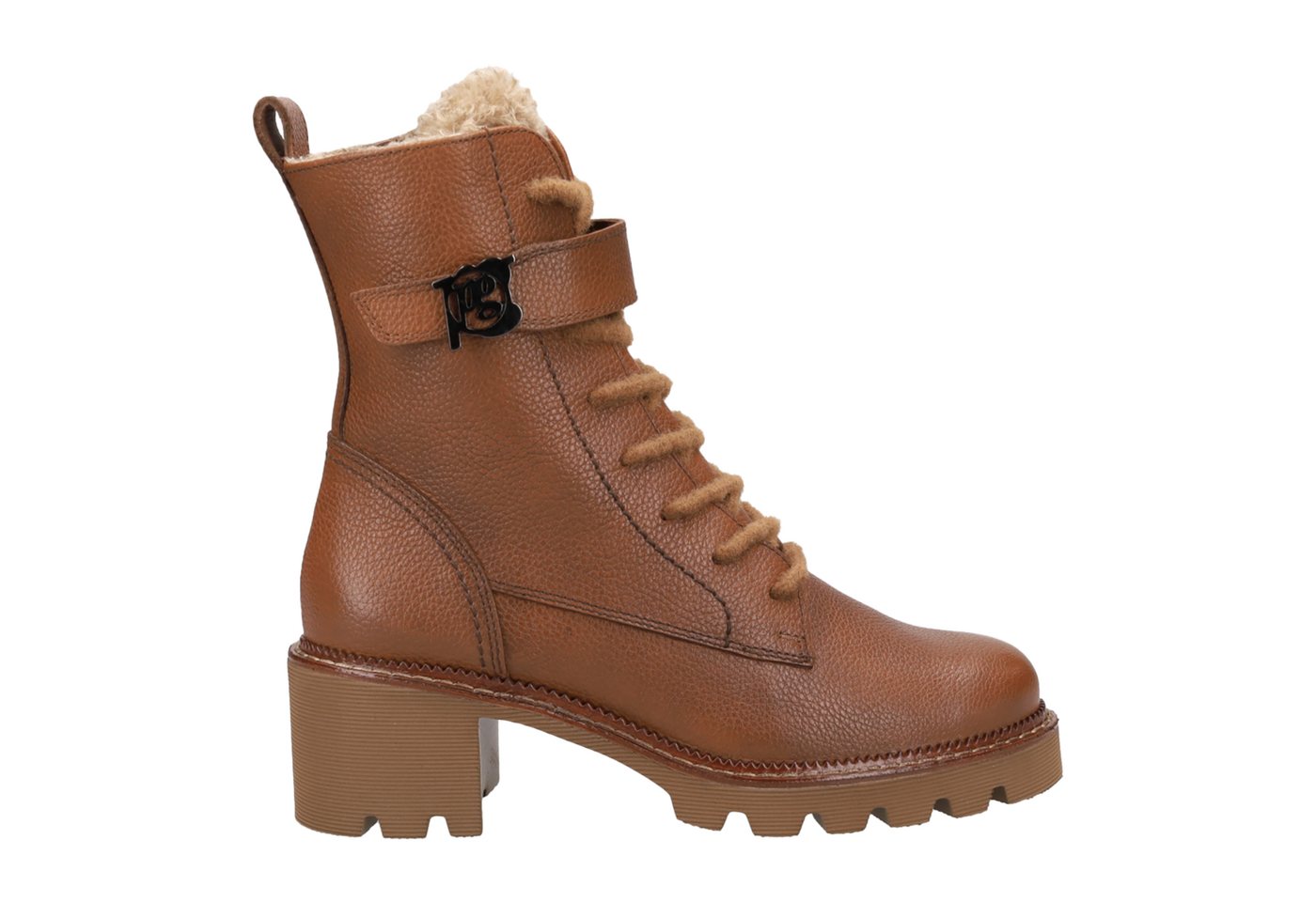 Paul Green 8178-026, Warmfutter, Boots, Braun, Damen Stiefel