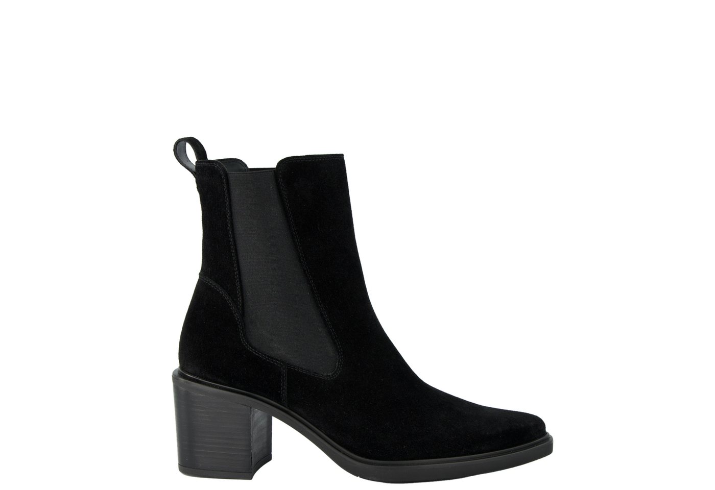 Paul Green 8252-028, Chelsea Boots, Stiefeletten, Schwarz, Damen Stiefelette