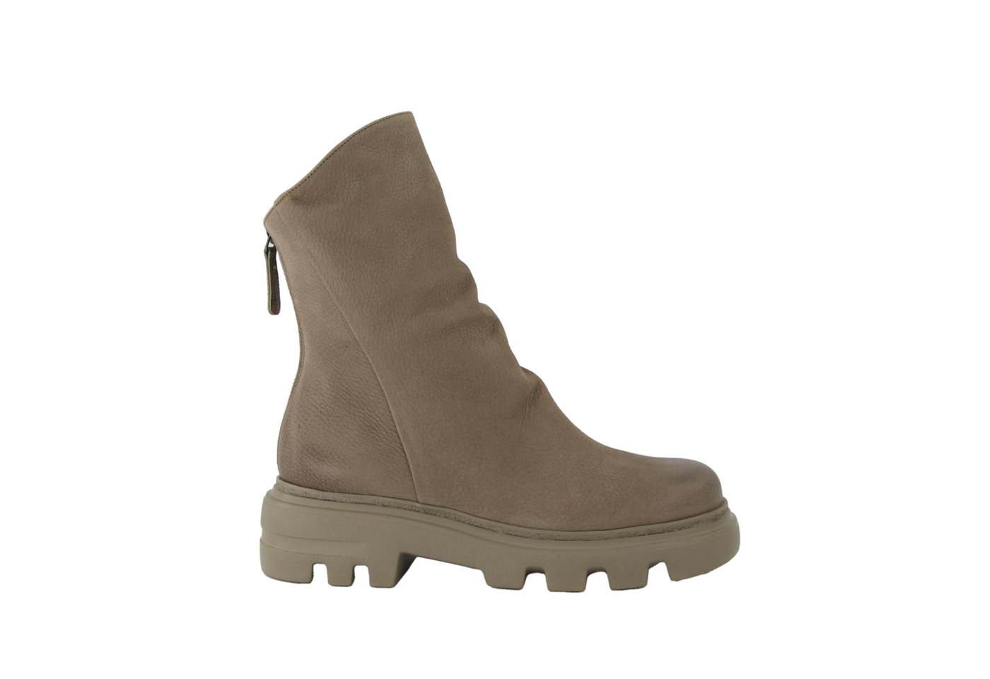 Paul Green 8253-038, Stiefeletten, Taupe, Damen Stiefelette