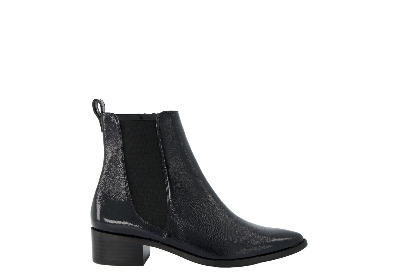 Paul Green 8271-038, Chelsea Boots, Stiefeletten, Schwarz, Damen Stiefelette